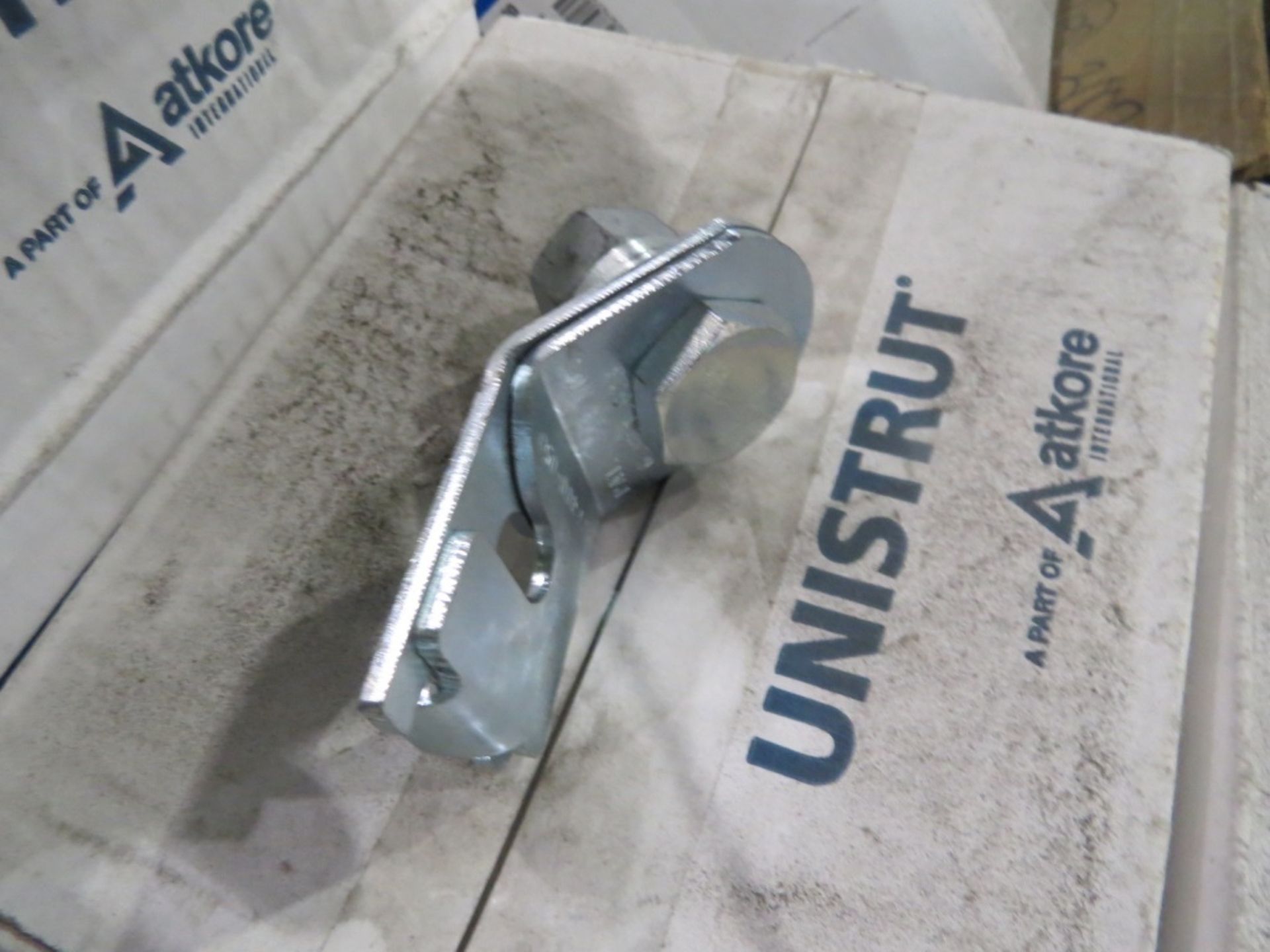 Raceway Hangers and Seismic Pivot Fittings- ***Located in Cleveland, TN*** MFR - Unistrut (approx - Image 7 of 7