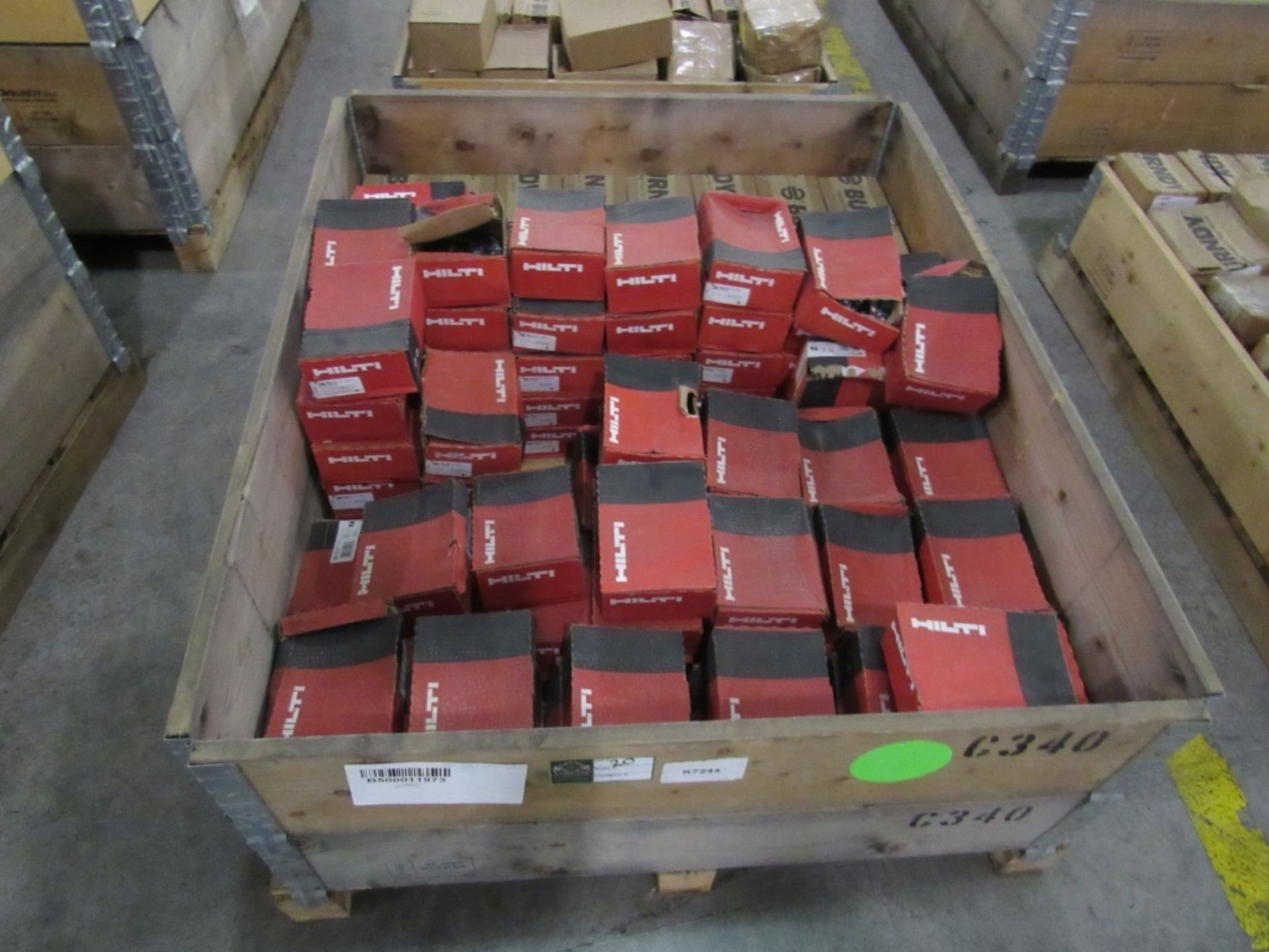 Assorted Hilti Concrete Anchors- ***Located in Cleveland, TN*** (approx qty - 2,000) Concrete