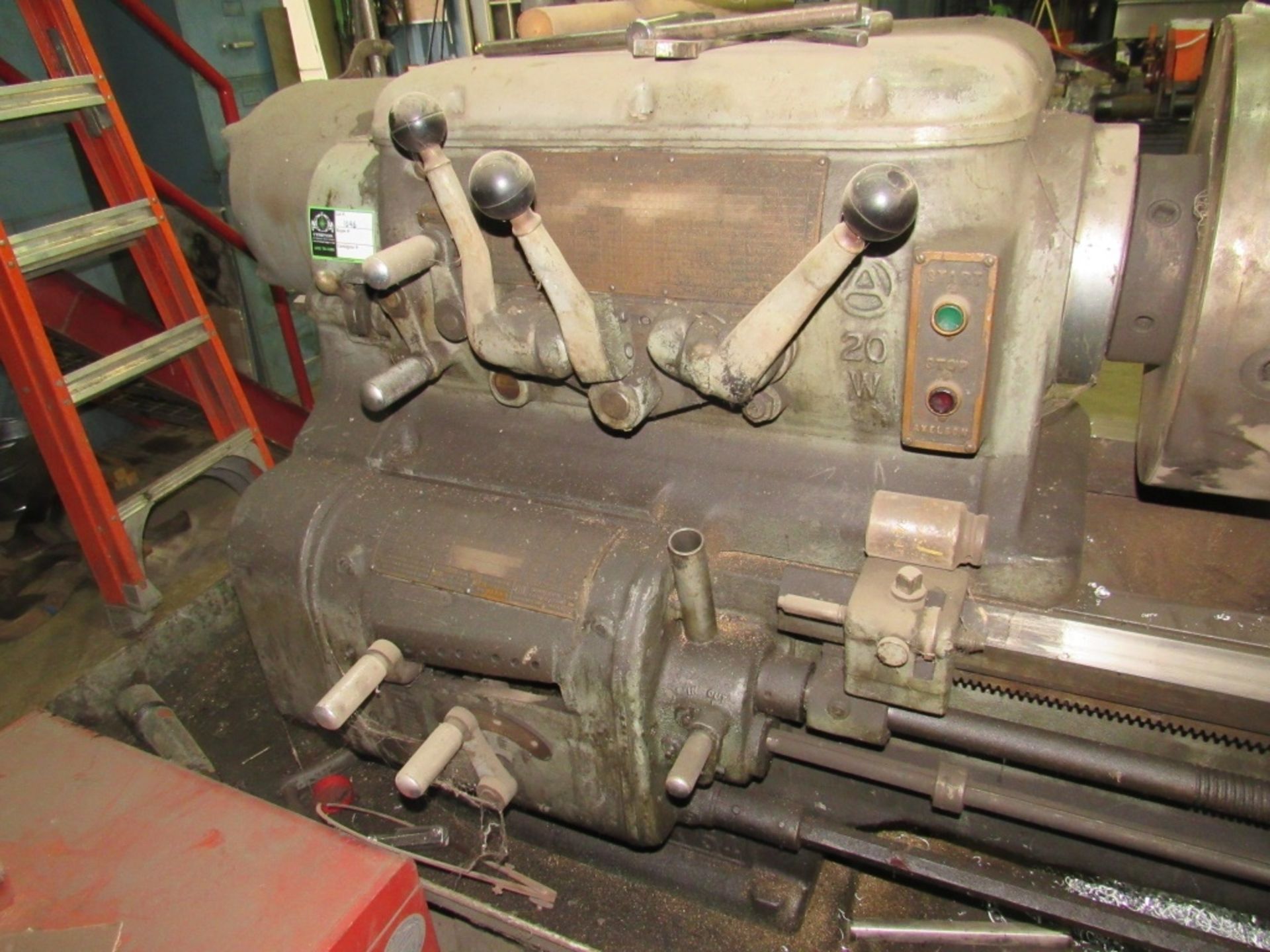 Axelson 8" Lathe- Model - Unmarked Size - W Rigging Fee - $250.00 20" 22-1/2 Max Swing 8' Bed 54" - Image 5 of 21