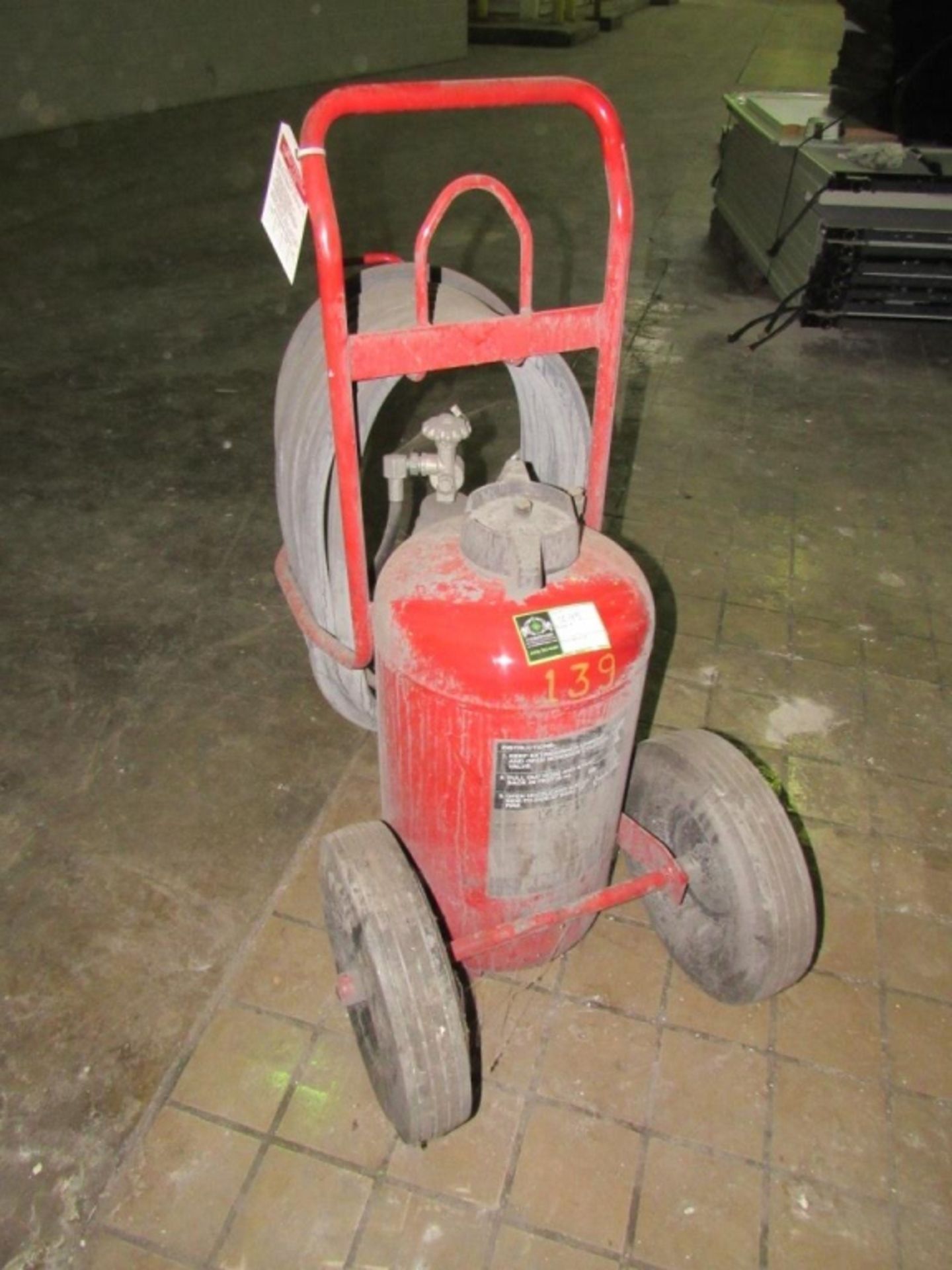 Rolling Fire Extinguisher- MFR - Ansul Model - Red Line