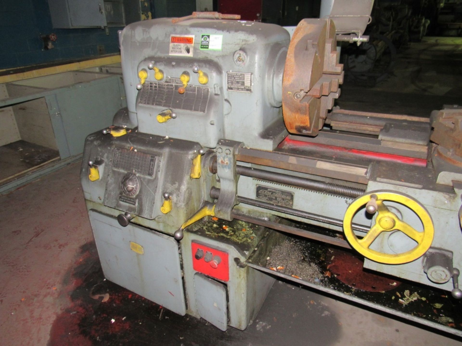 Monarch Lathe - Length - 14' Head - 20'' Serial - 39512 Rigging Fee - $1000.00 Distance Between - Image 3 of 15