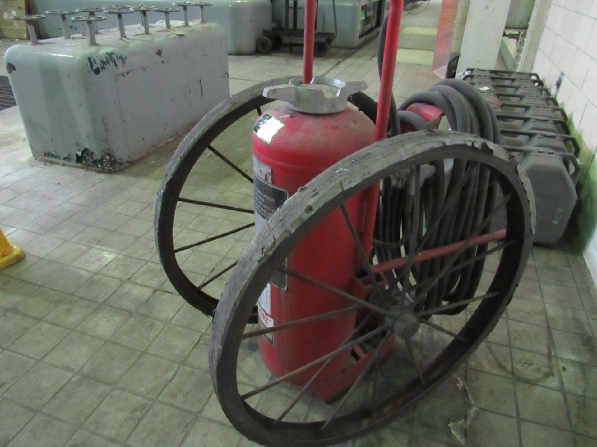 Rolling Fire Extinguisher- MFR - Ansul Model - CD155205 - Image 2 of 9