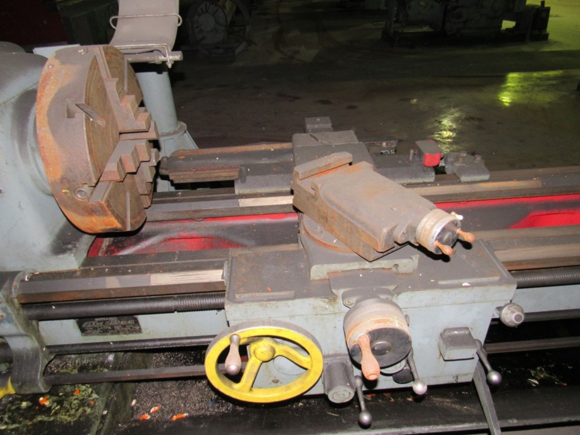 Monarch Lathe - Length - 14' Head - 20'' Serial - 39512 Rigging Fee - $1000.00 Distance Between - Image 5 of 15