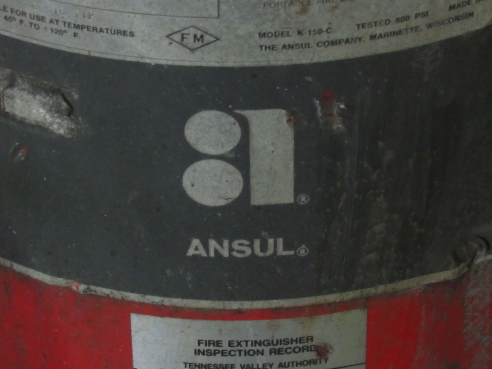 Rolling Fire Extinguisher- MFR - Ansul Model - CD155205 - Image 8 of 9