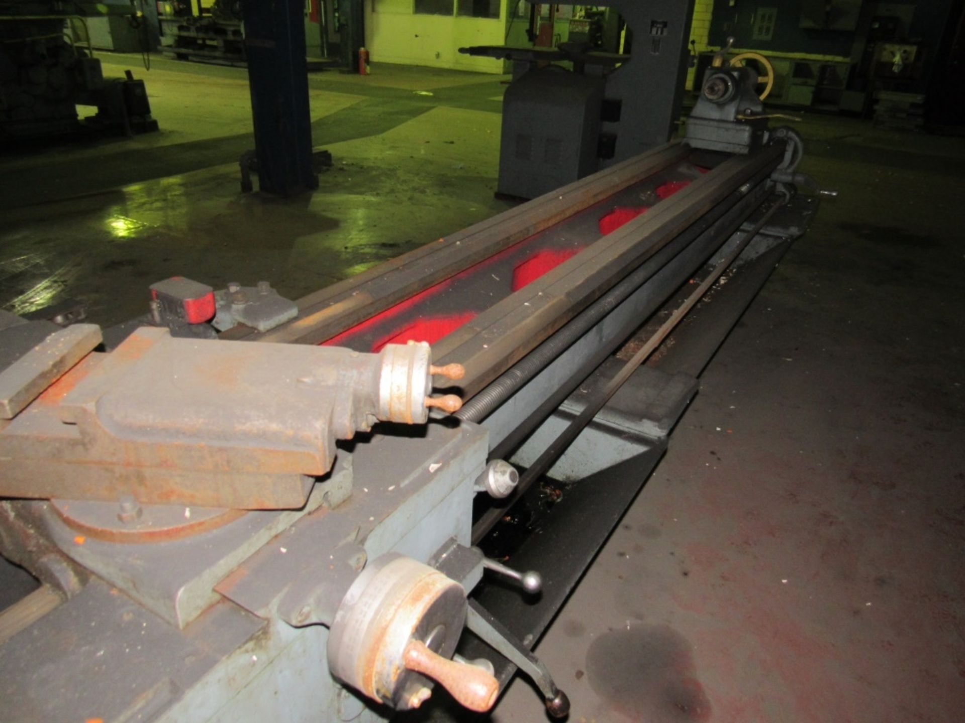 Monarch Lathe - Length - 14' Head - 20'' Serial - 39512 Rigging Fee - $1000.00 Distance Between - Image 6 of 15