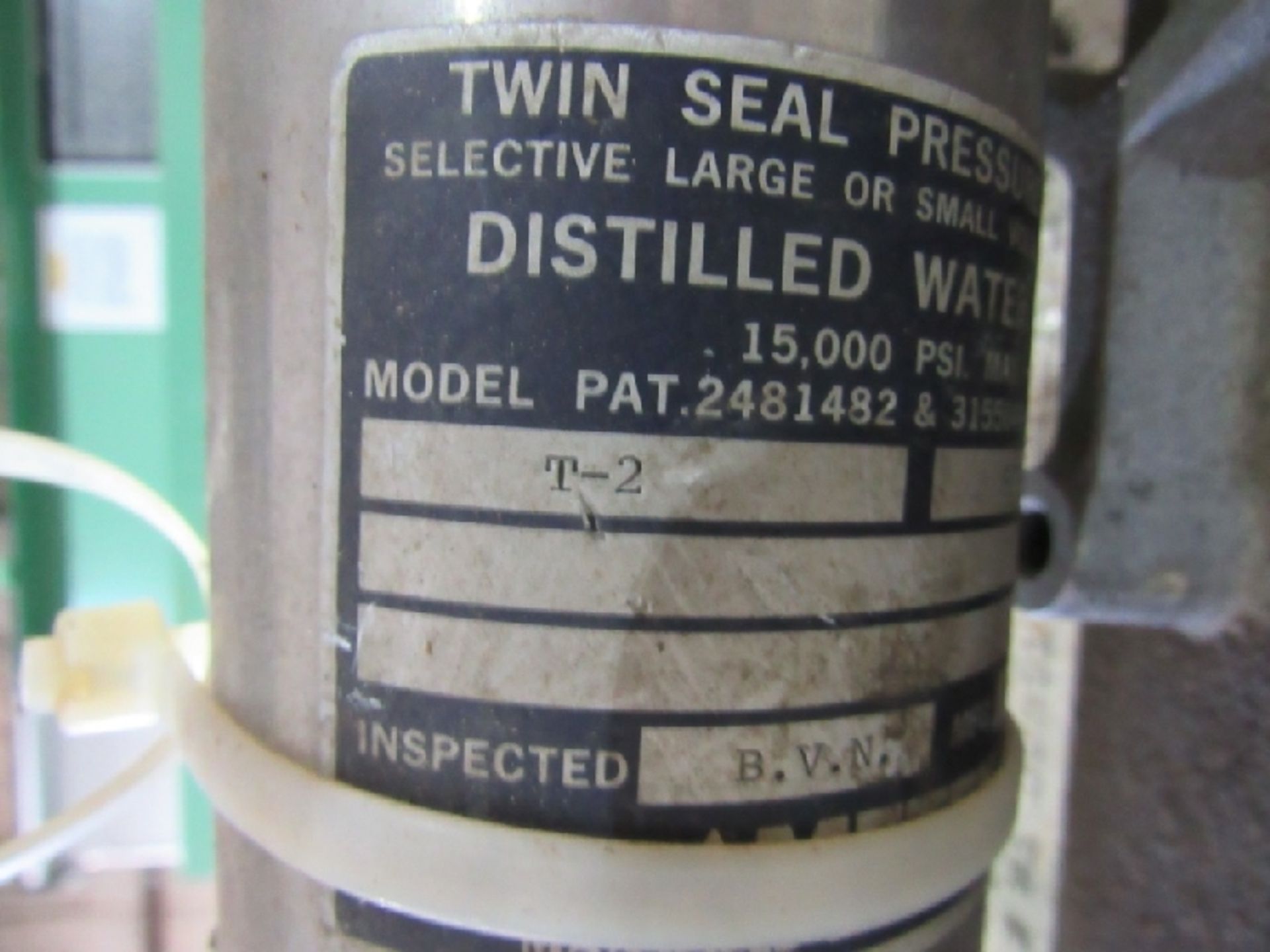 Dead Weight Pressure Tester- ***Located in Chattanooga, TN*** MFR - Ametek Model - T-2 Serial - - Bild 6 aus 8