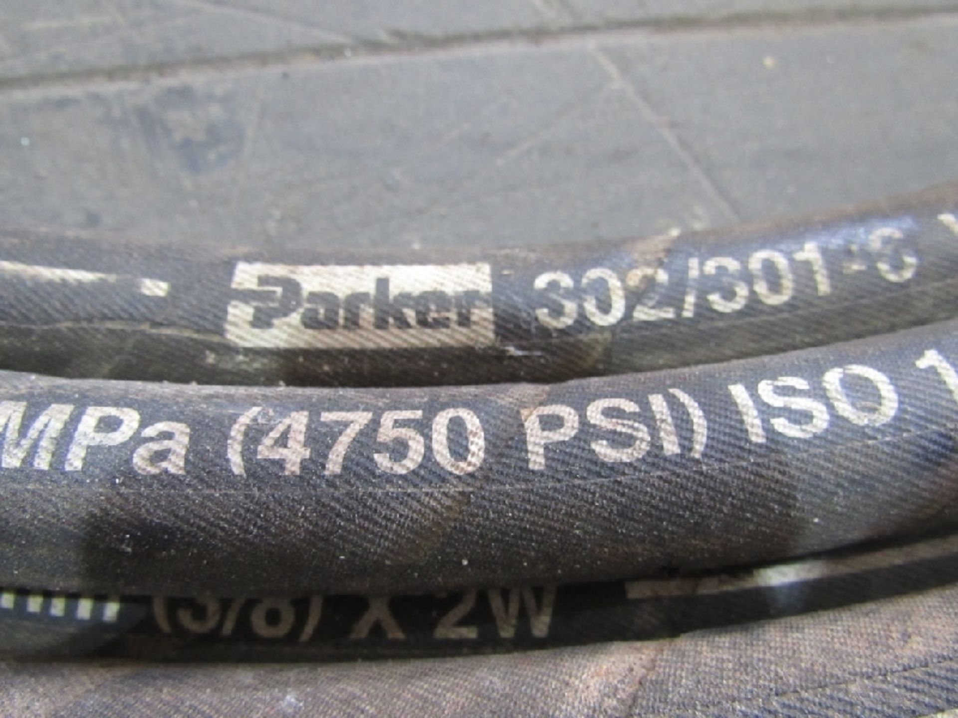 (qty - 17) Hydraulic Hose- ***Located in Chattanooga, TN*** MFR - Parker 3' to 15' - Image 13 of 13