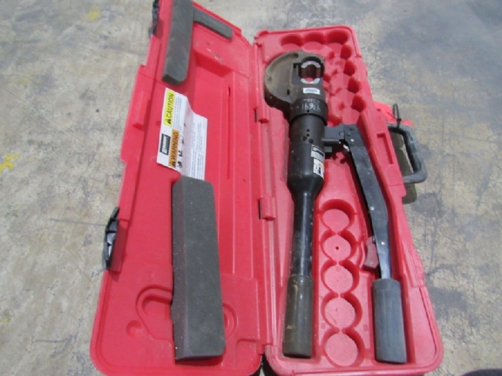 Hydraulic Crimping Tool- ***Located in Chattanooga, TN*** MFR - Burndy Model - Y750HSXT - Image 5 of 6