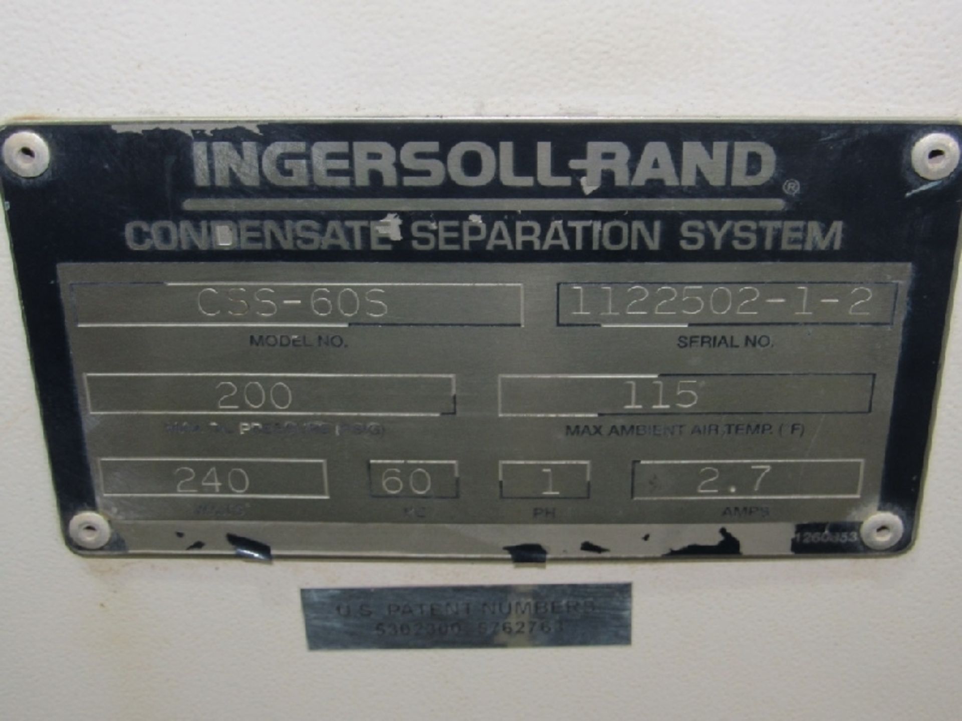(qty - 2) Condensate Separation Systems- ***Located in Chattanooga, TN*** MFR - Ingersoll Rand Model - Bild 8 aus 8