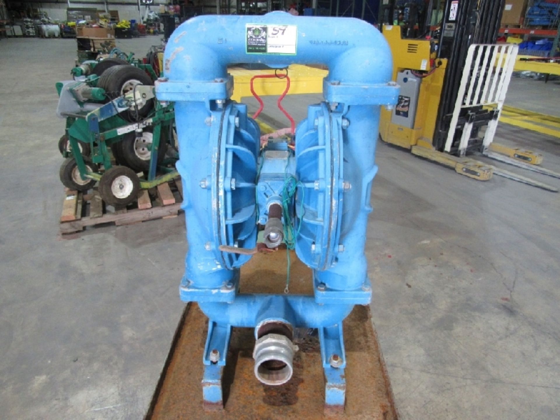 Centrifugal Pump and Cart- **Located in Chattanooga** (1) Pump MFR - Sandpiper 125 PSI 8.6 BAR (1) - Bild 3 aus 6