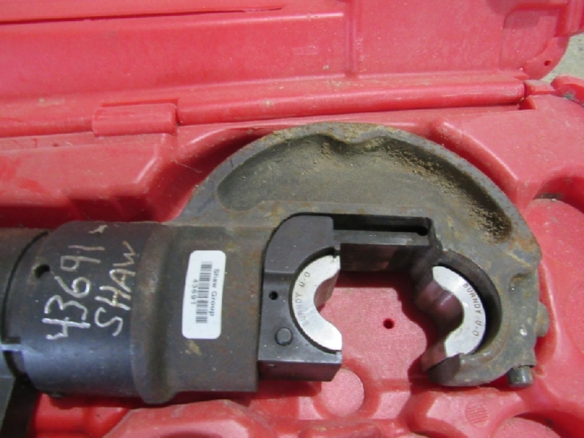 Hydraulic Crimping Tool- ***Located in Chattanooga, TN*** MFR - Burndy Model - Y750HSXT - Image 3 of 6