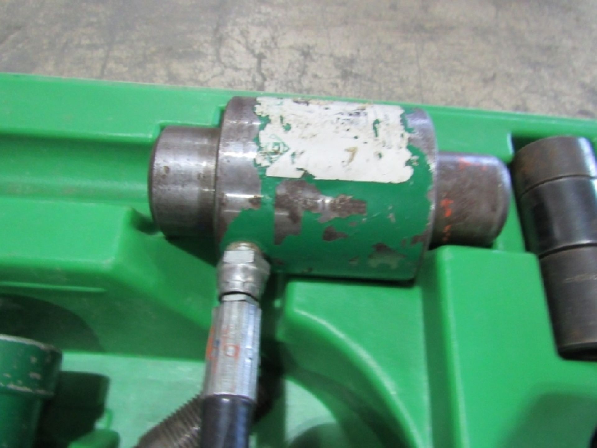Greenlee Hydraulic Knockout Punch Set- ***Located in Chattanooga, TN*** MFR - Greenlee Model - - Image 5 of 7