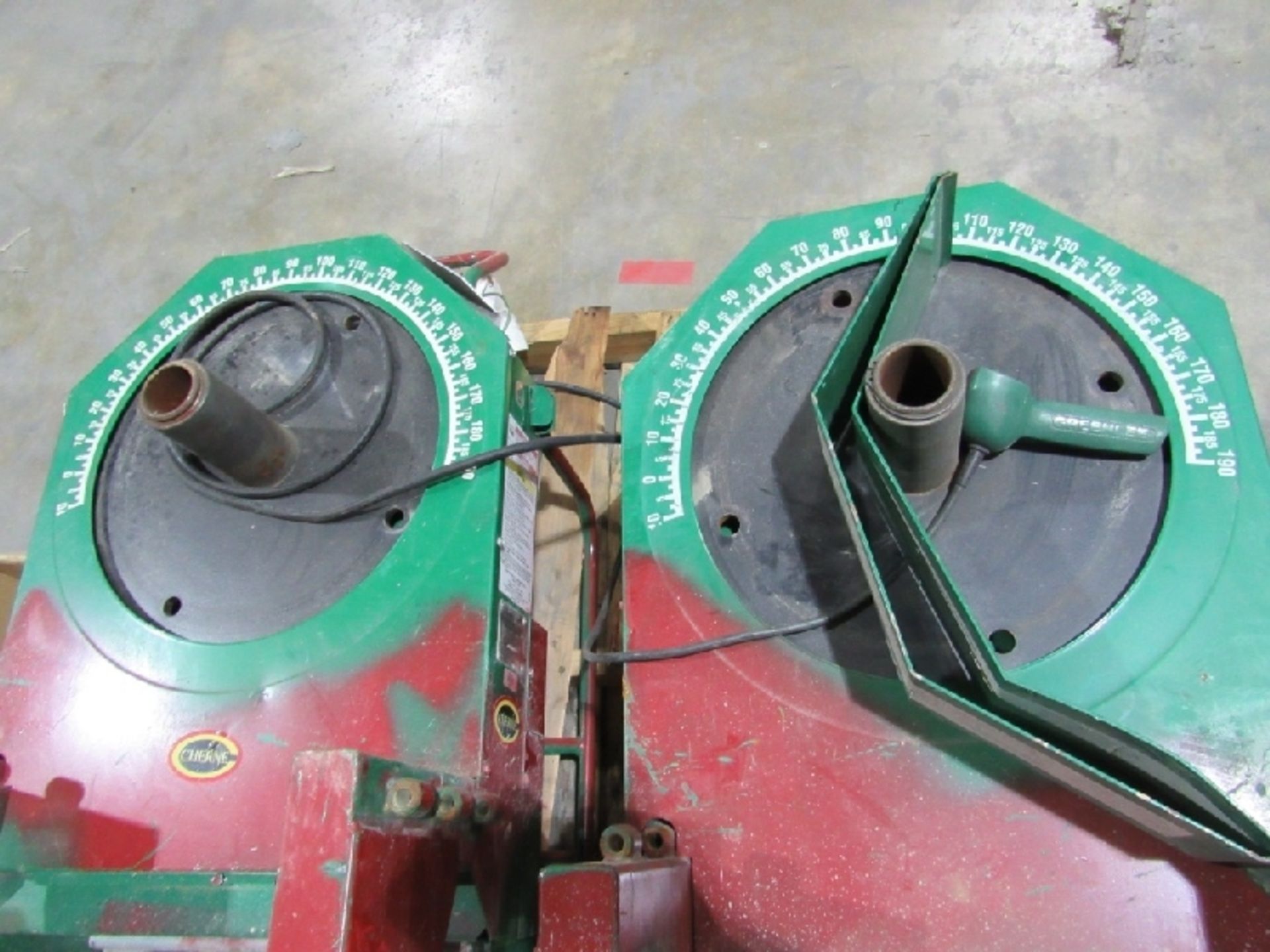 (qty - 2) Electric Pipe Benders- ***Located in Chattanooga TN*** MFR - Greenlee 1-1/2" to 2" EMT - Bild 9 aus 17