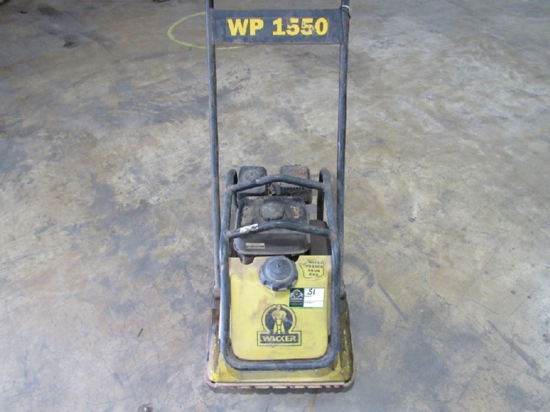 Single Plate Compactor- ***Located in Chattanooga, TN*** MFR - Wacker Model - WP 1550 *No Draw - Bild 2 aus 7