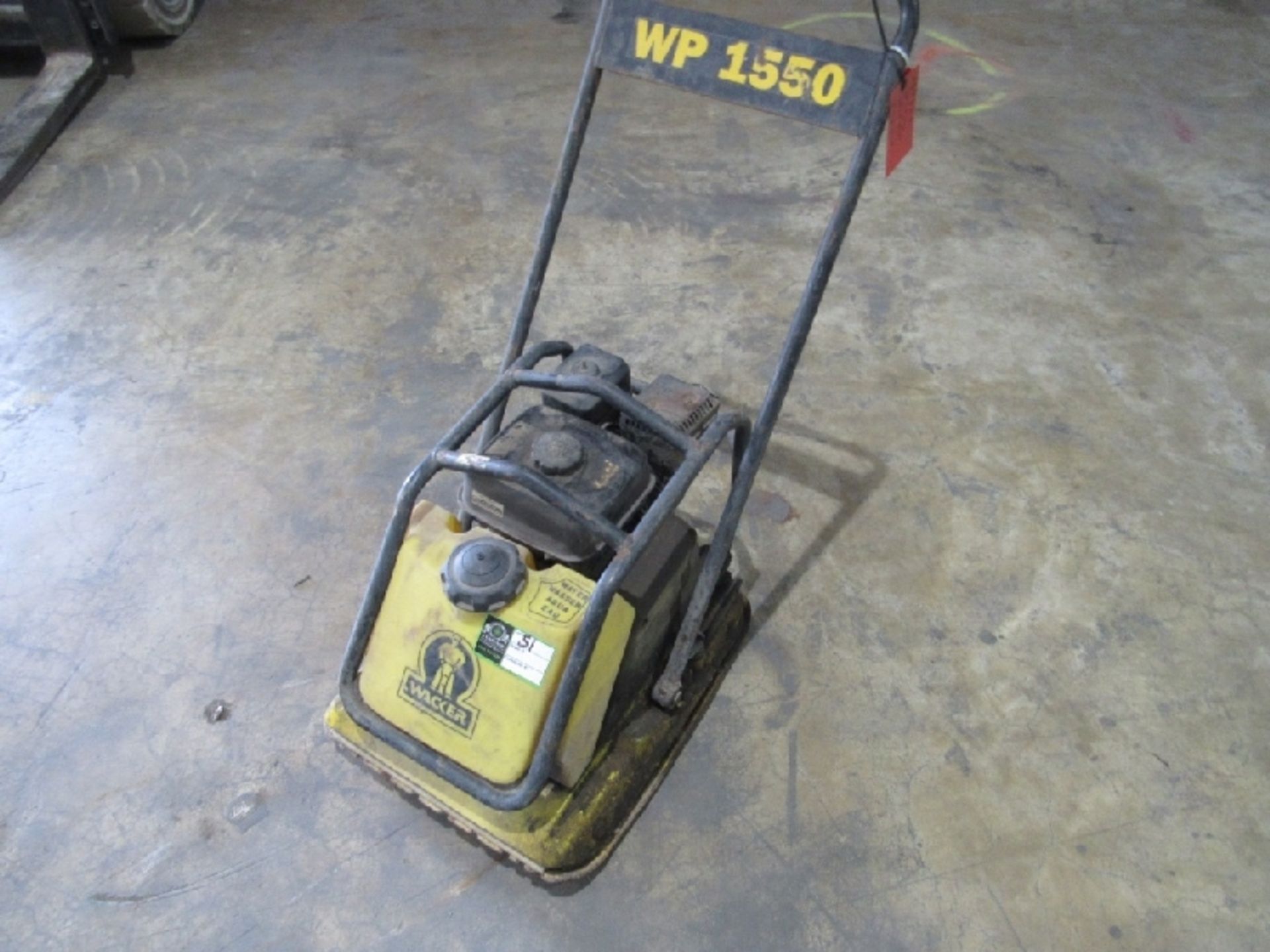 Single Plate Compactor- ***Located in Chattanooga, TN*** MFR - Wacker Model - WP 1550 *No Draw