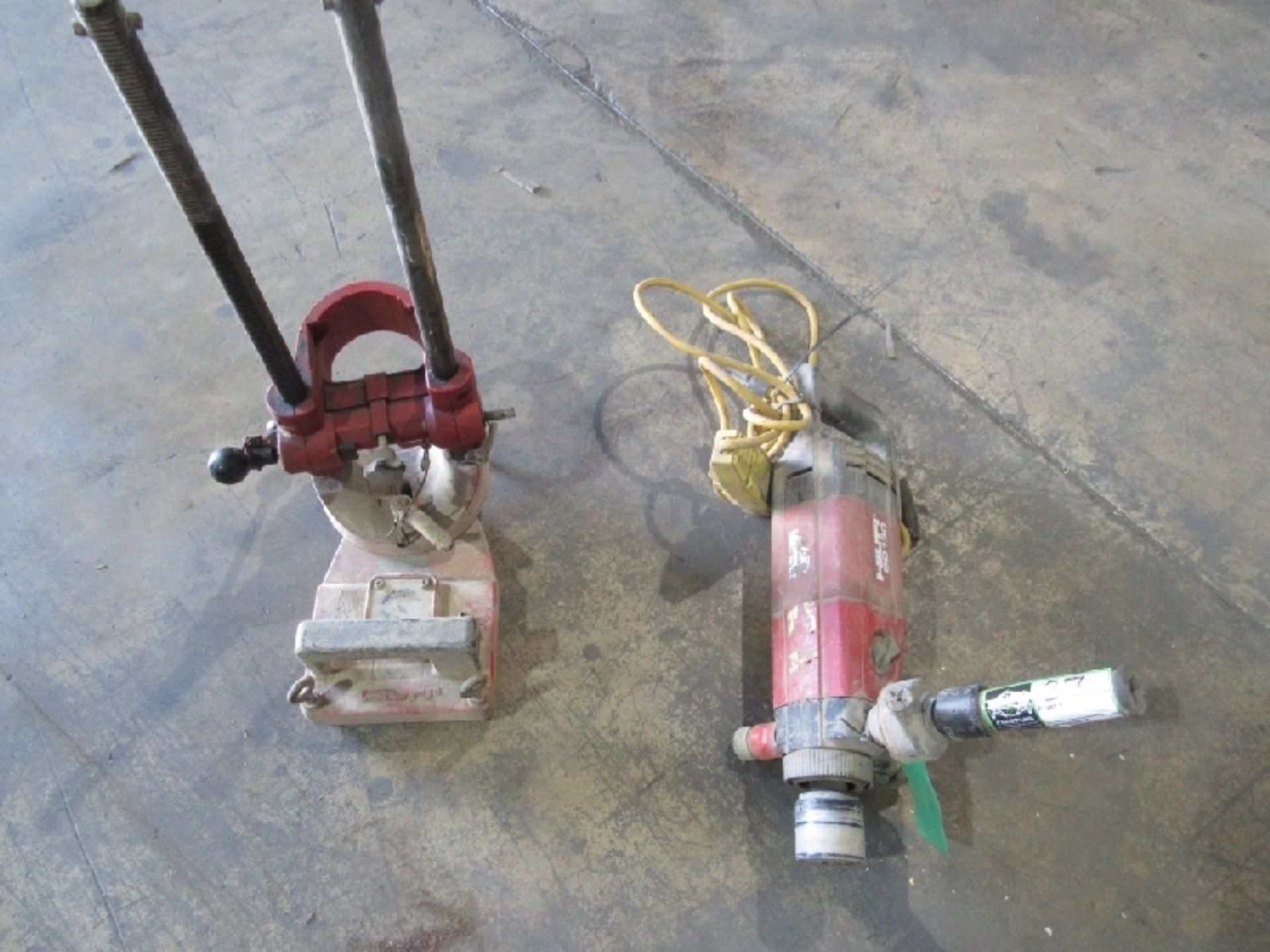 Diamond Core Wet Drill and Stand- ***Located in Chattanooga, TN*** (1) Diamond Core Wet Drill