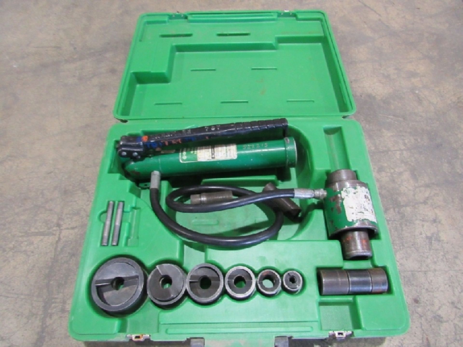 Greenlee Hydraulic Knockout Punch Set- ***Located in Chattanooga, TN*** MFR - Greenlee Model -