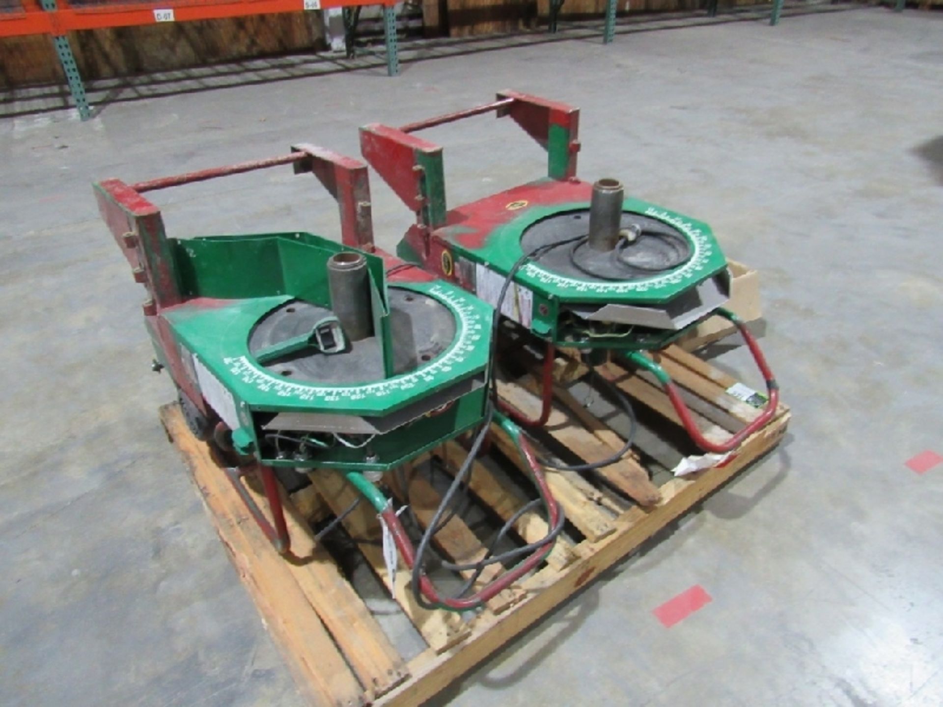 (qty - 2) Electric Pipe Benders- ***Located in Chattanooga TN*** MFR - Greenlee 1-1/2" to 2" EMT - Bild 2 aus 17