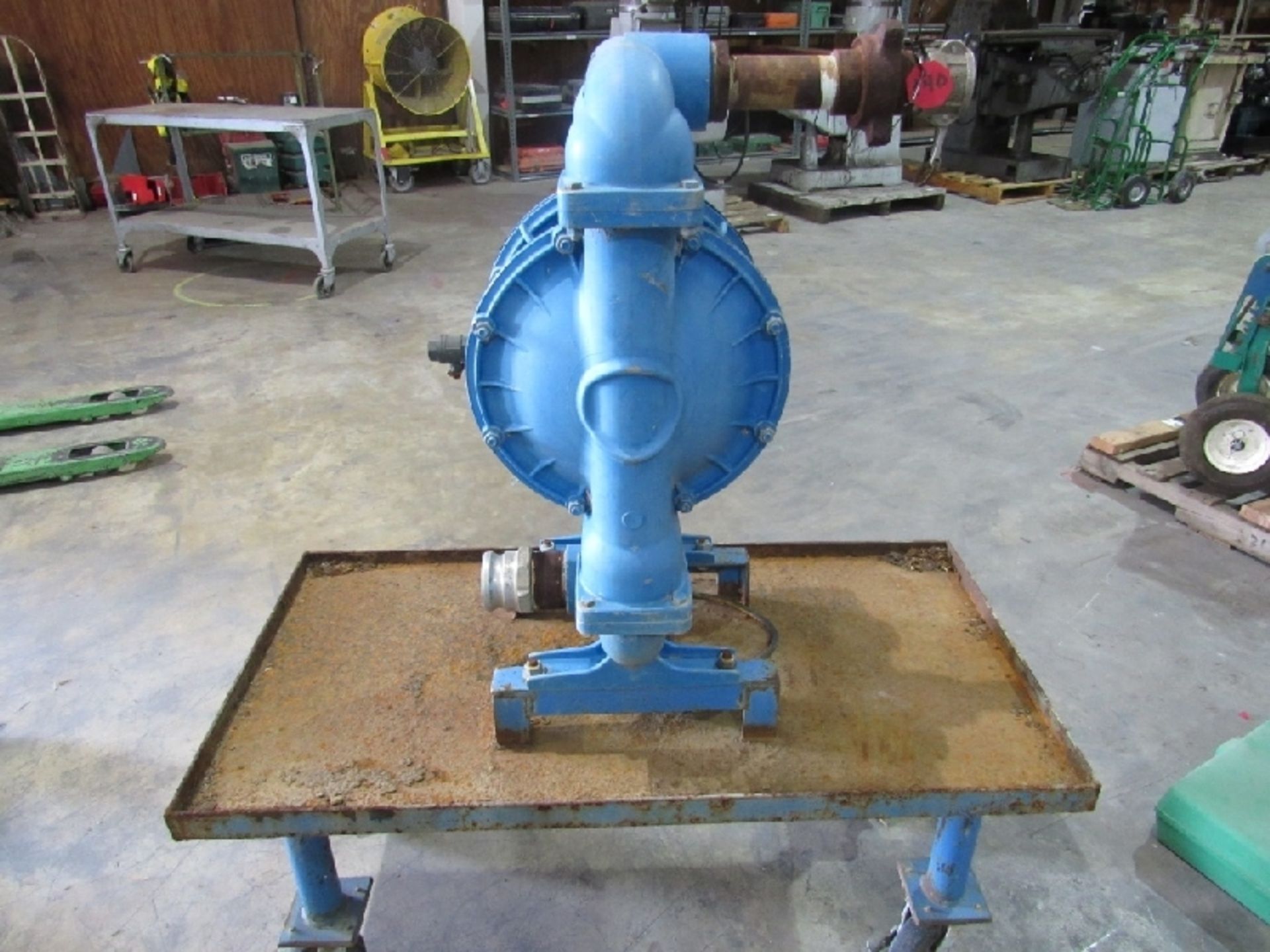 Centrifugal Pump and Cart- **Located in Chattanooga** (1) Pump MFR - Sandpiper 125 PSI 8.6 BAR (1) - Bild 2 aus 6