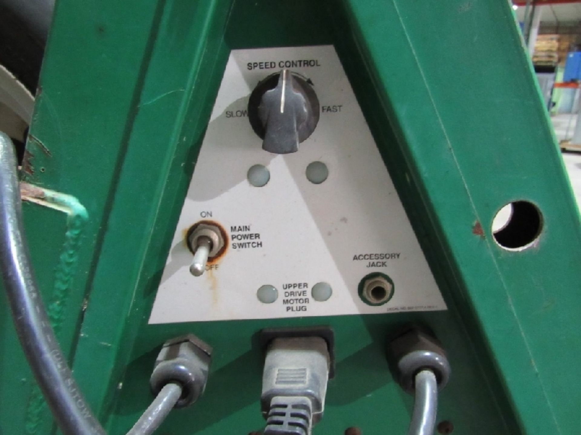 Ultra Cable Feeder- ***Located in Chattanooga TN*** MFR - Greenlee Model - 6810 120 VAC 4 Amps 50/60 - Bild 6 aus 13