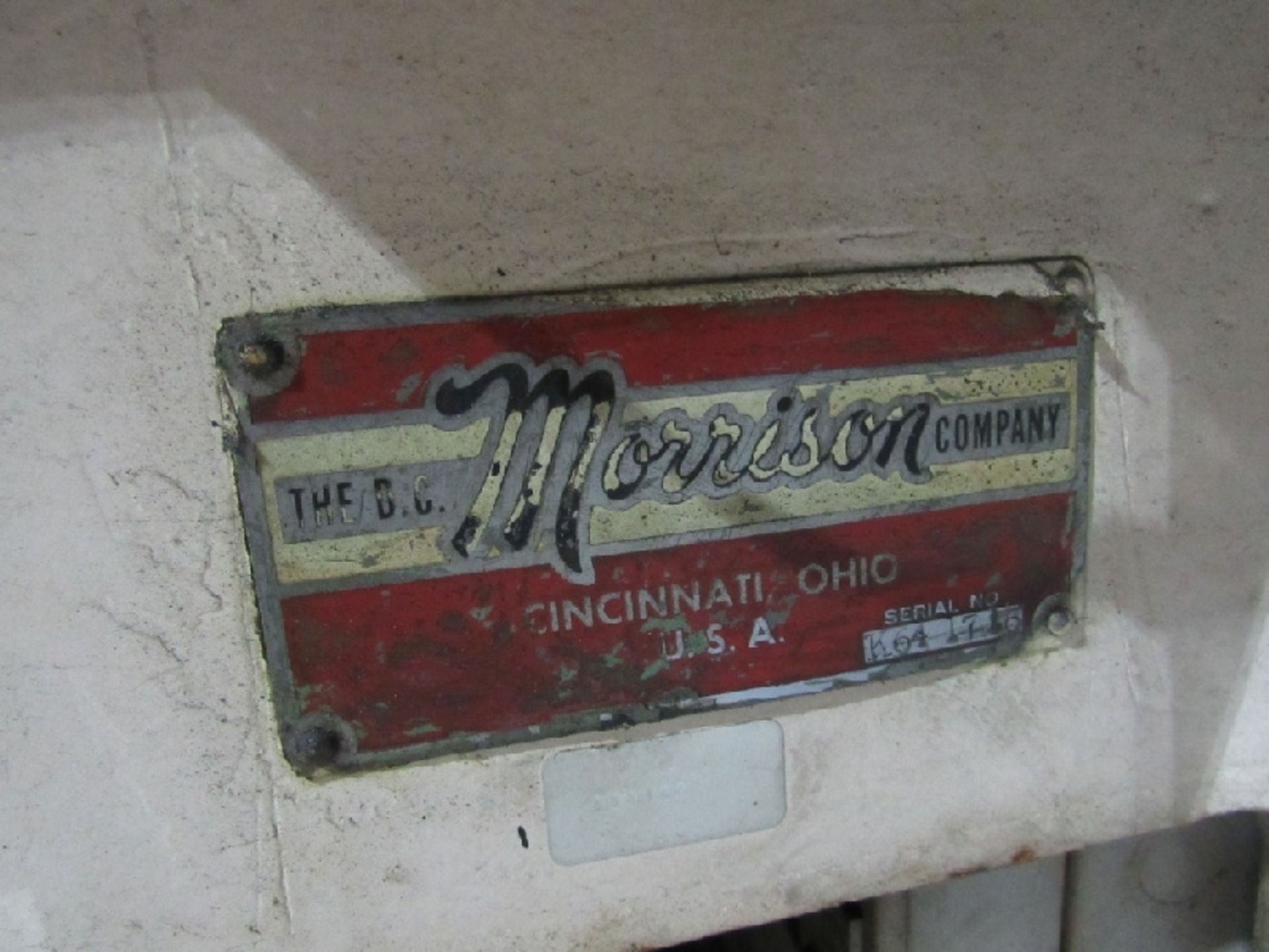 D.C. Morrison Co. Keyseating Machine- ***Located in Chattanooga, TN*** MFR - D.C. Morrison Co. - Bild 8 aus 17
