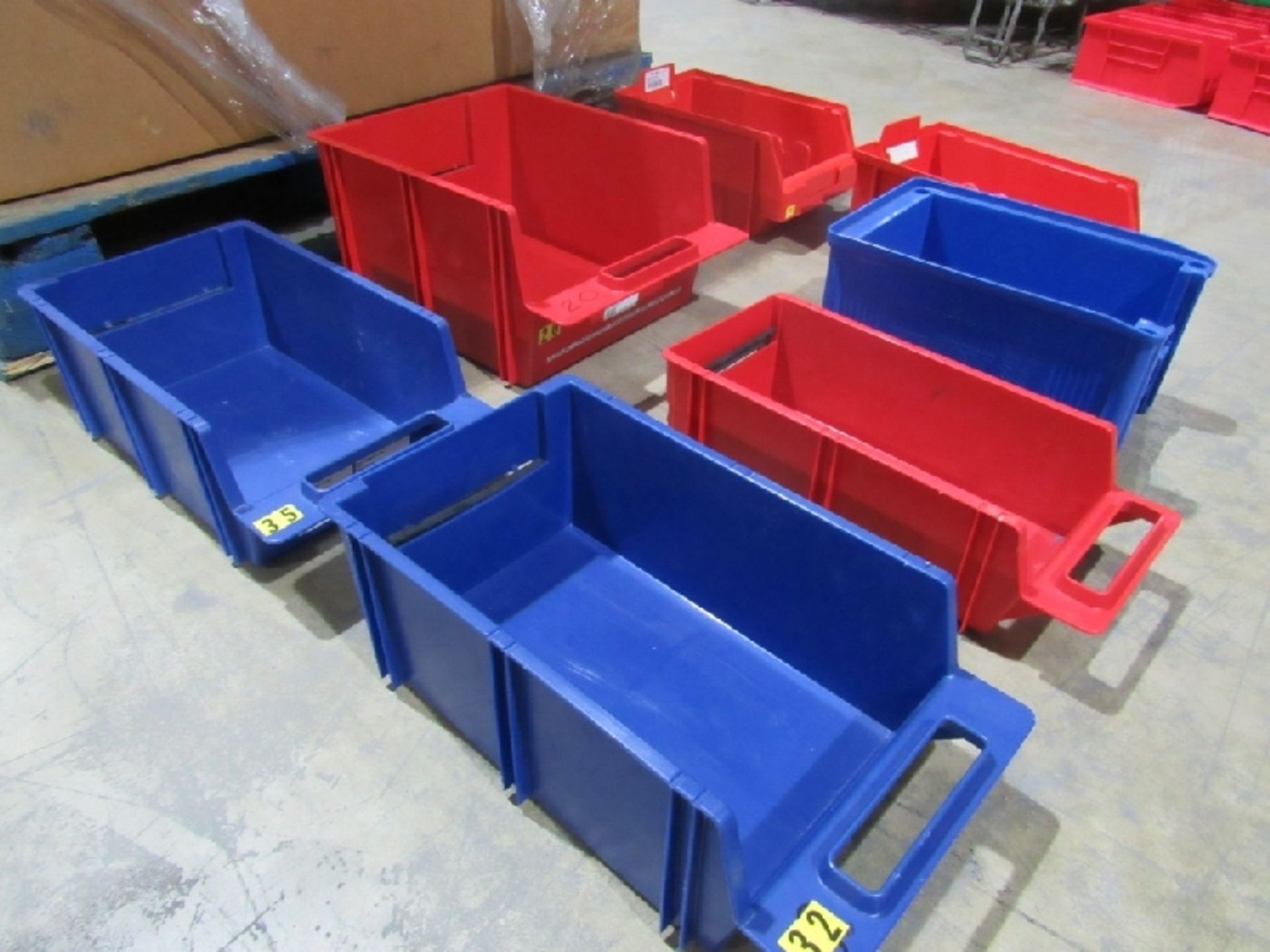 (approx qty - 45) Organizational Bins- ***Located in Chattanooga, TN*** MFR - Unknown Sizes Range - Image 6 of 6