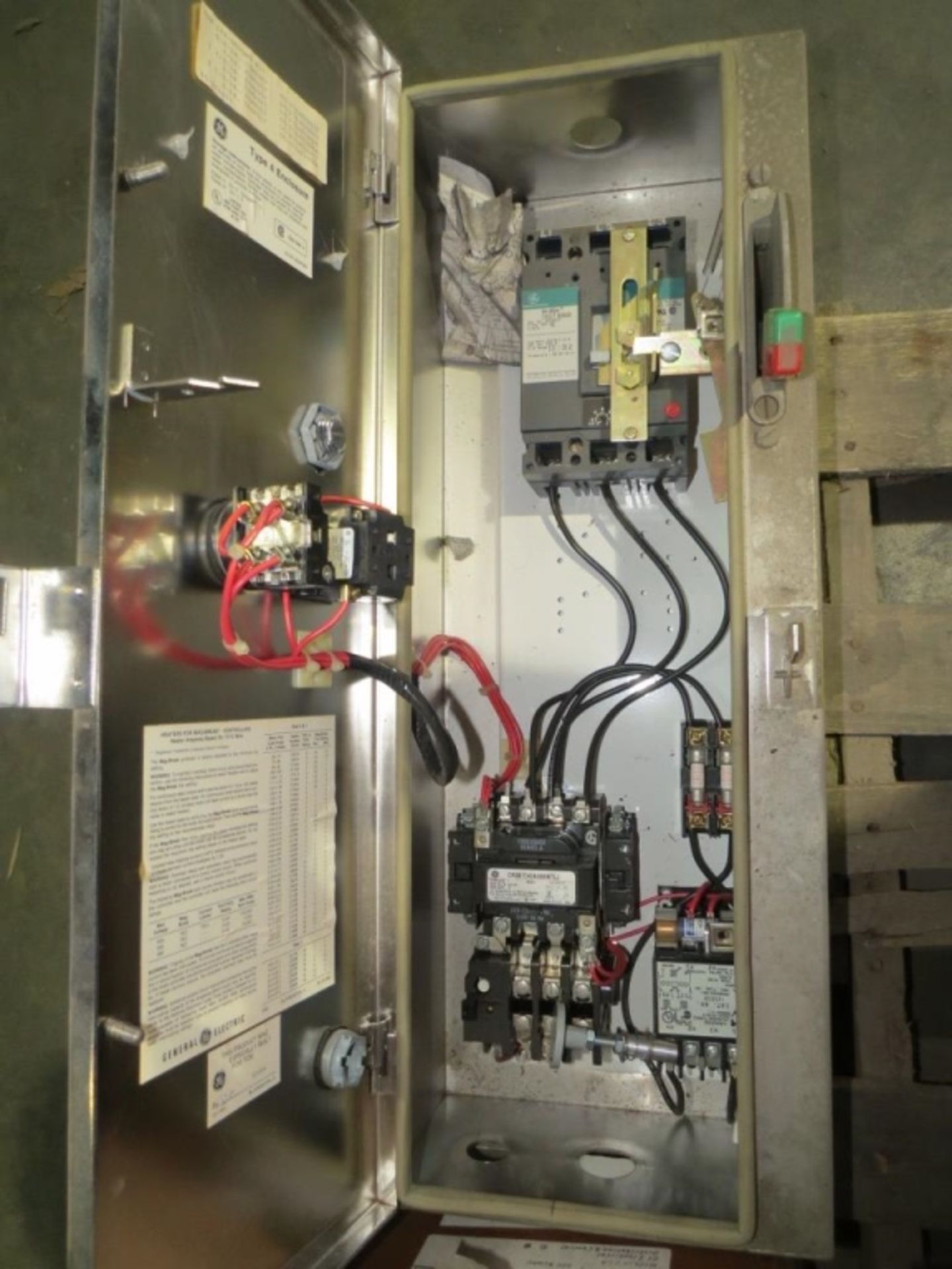 (qty - 3) Incomplete GE Combo Magnetic Starter- - Image 2 of 7