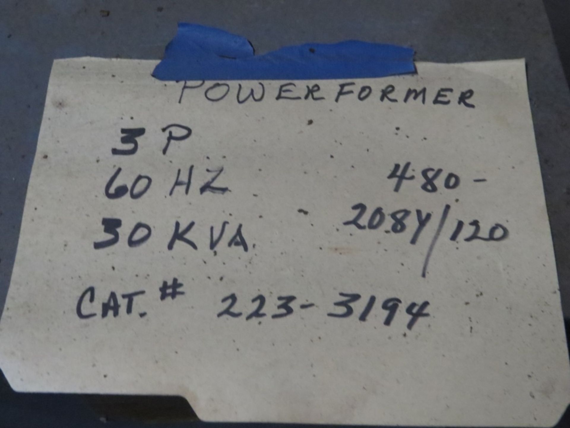 Powerformer 30 KVA Transformer- - Bild 3 aus 4