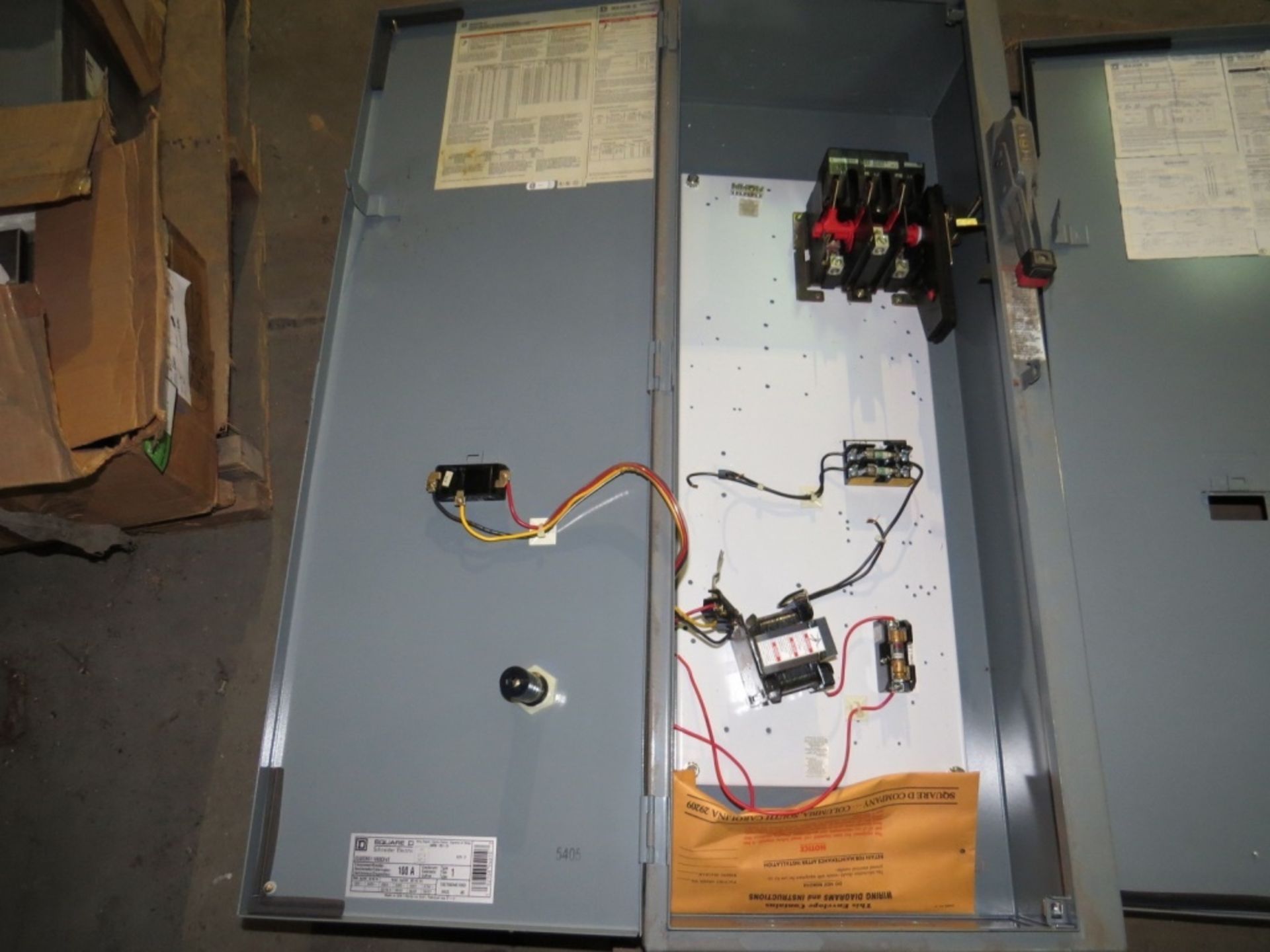 (qty - 2) Incomplete Square D Combo Motor Starter - Image 4 of 8