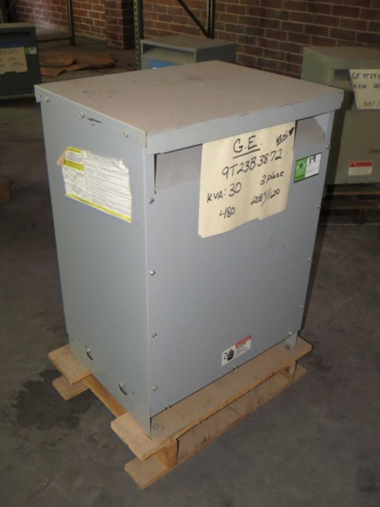 General Electric 30 KVA Transformer-