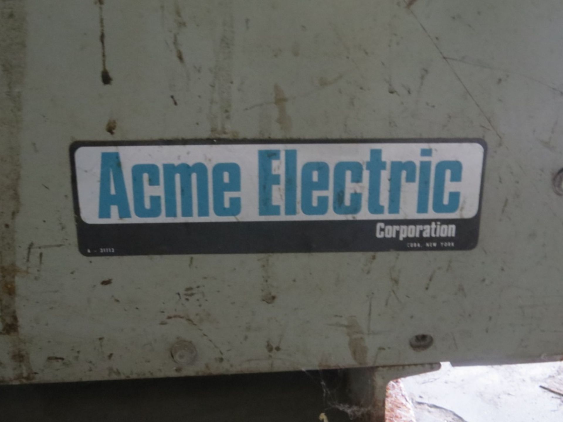 ACME Electric 112.5 KVA Transformer- - Bild 3 aus 6