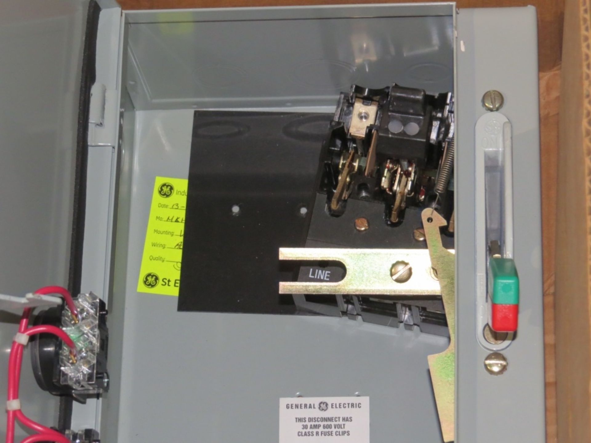 (qty - 3) Incomplete GE Magnetic Starter Combo- - Image 7 of 10