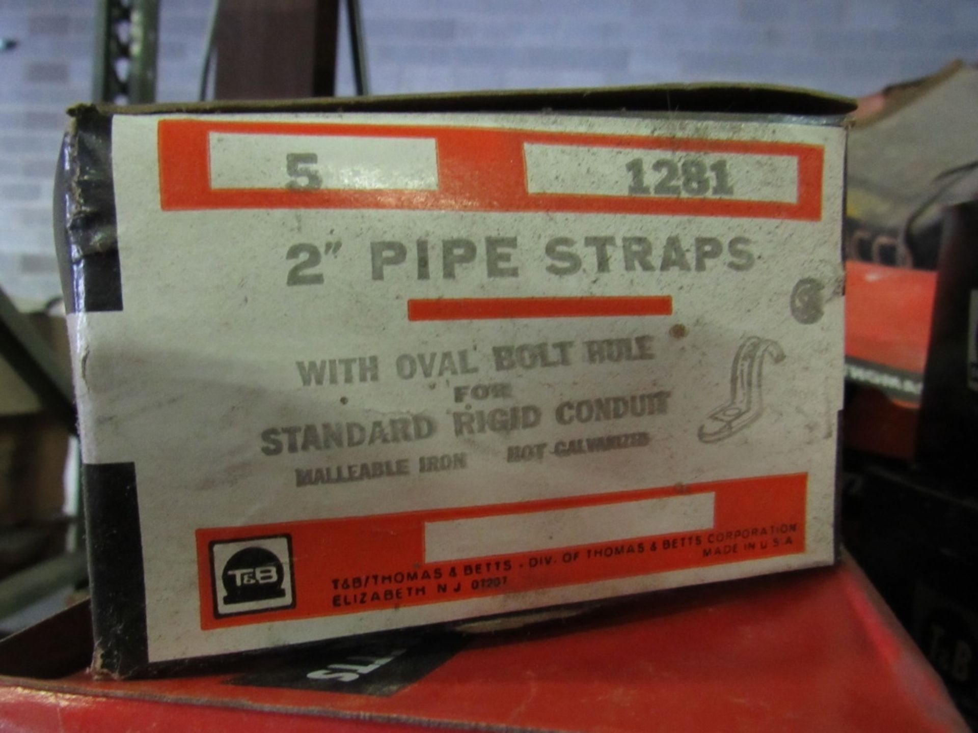 (approx qty - 500) 2" Conduit Straps- - Image 3 of 9