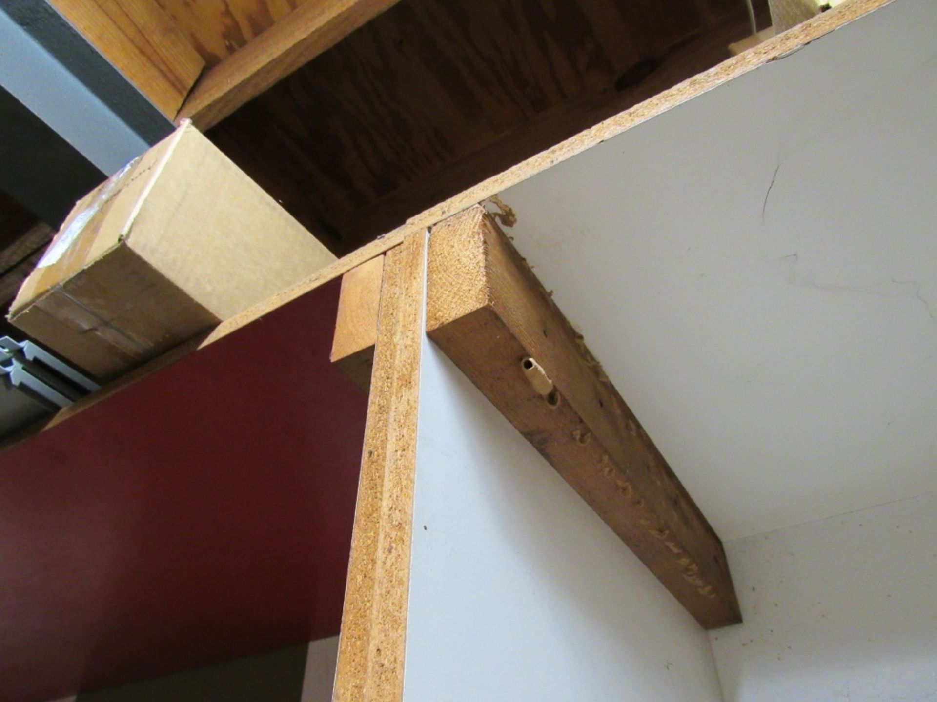(qty - 3) Pressed Board Shelving Unit- - Image 3 of 4