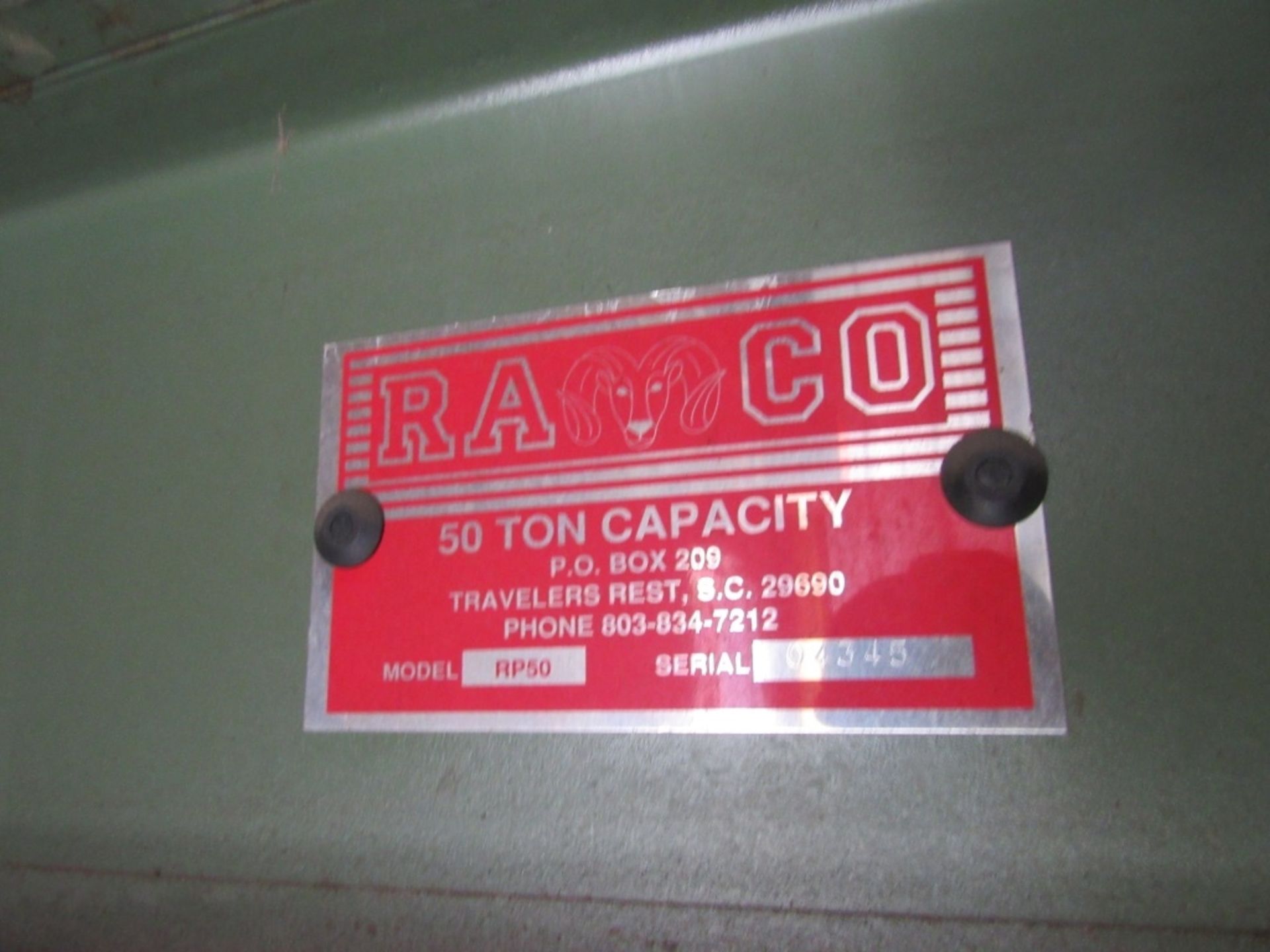 Ramco Industrial Press- - Image 11 of 11