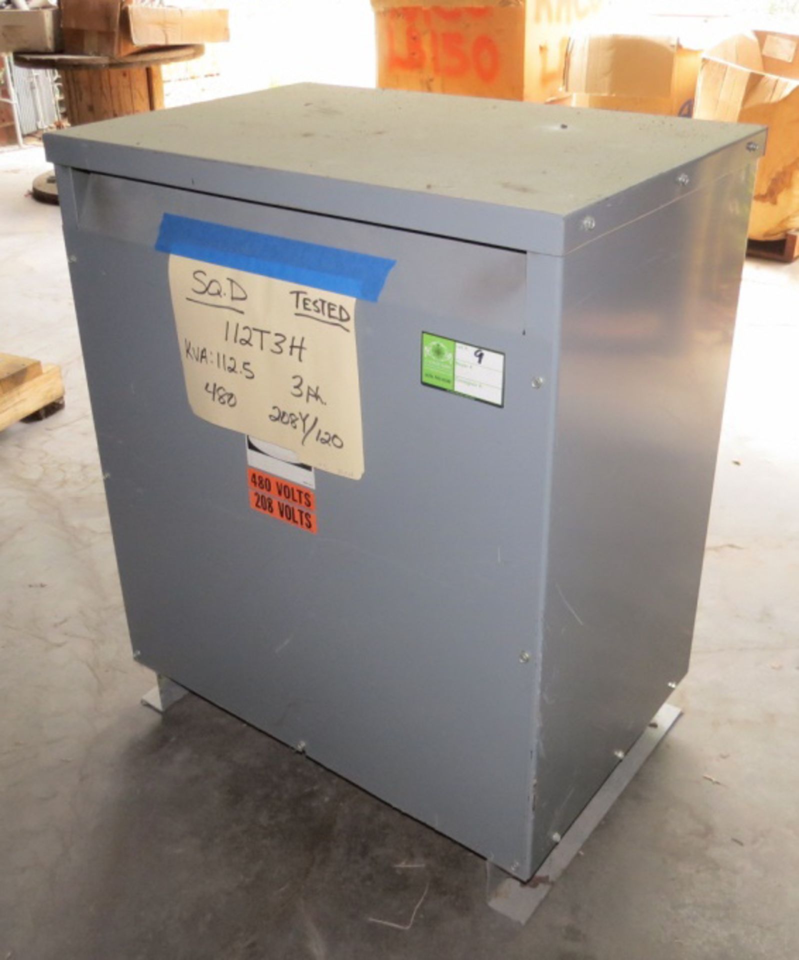 Square D 112.5 KVA Transformer-