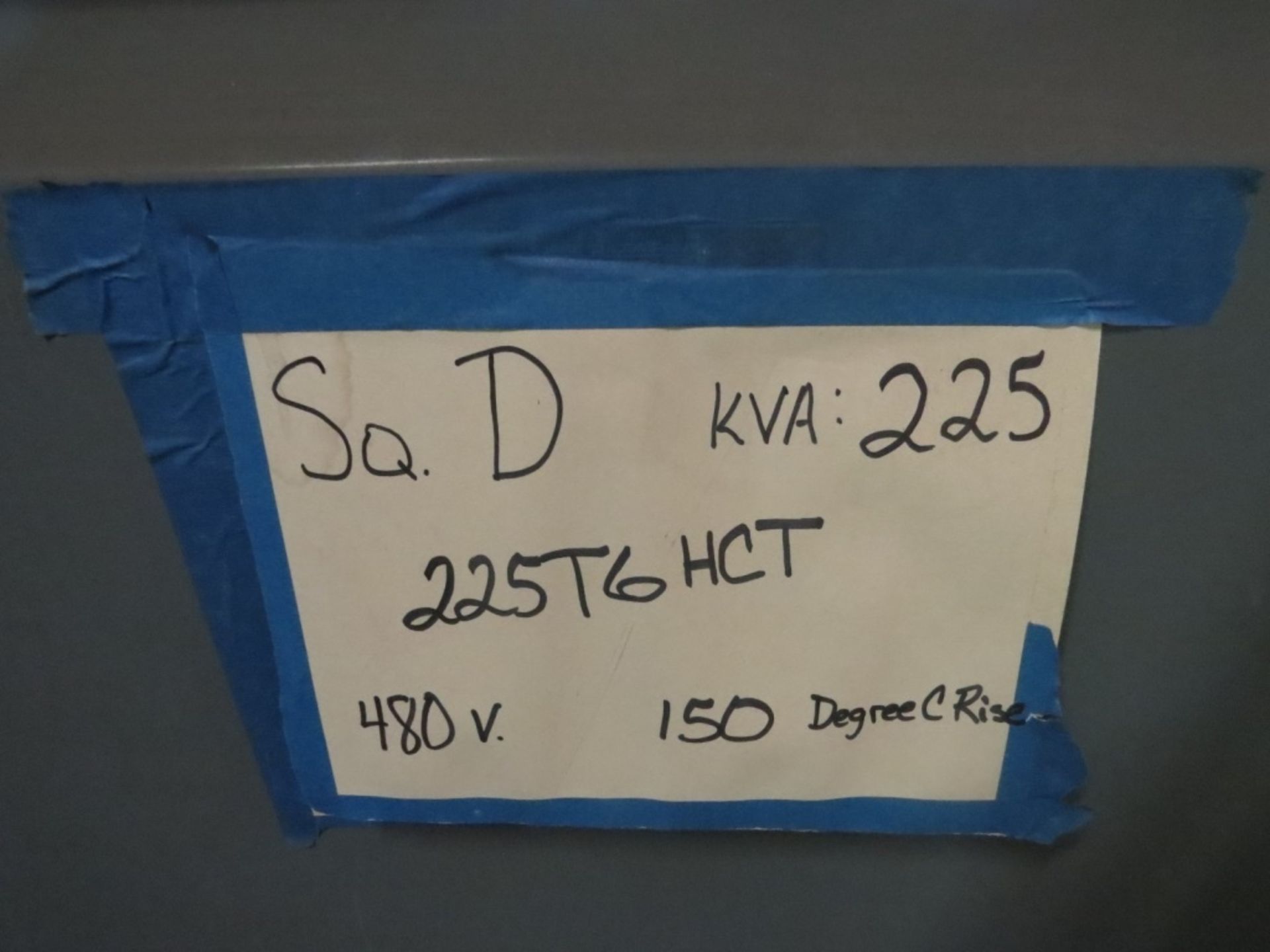 Square D 225 KVA Transformer- - Image 3 of 4