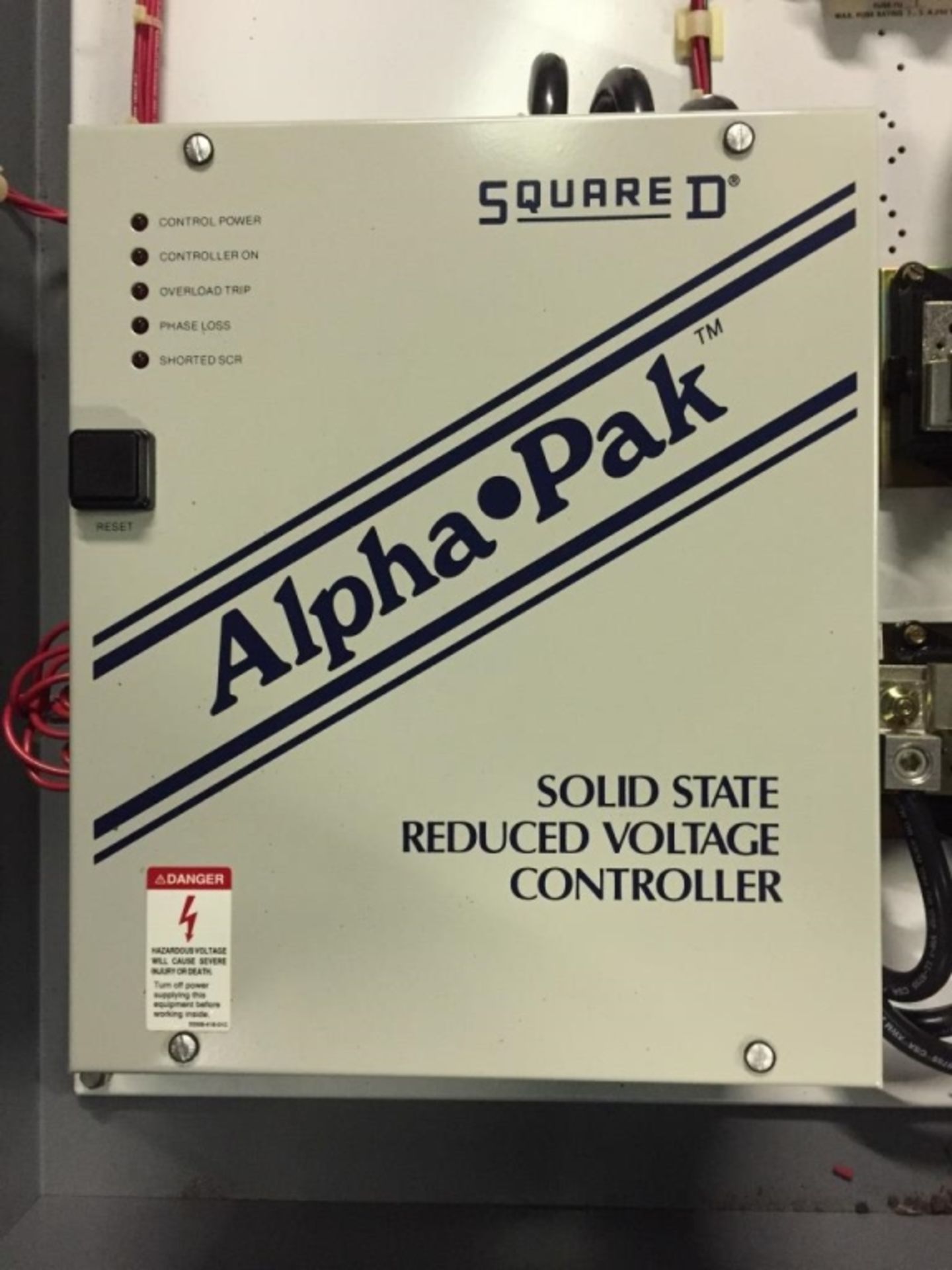 Square D Solid State Reduced Voltage Controller- - Image 4 of 9