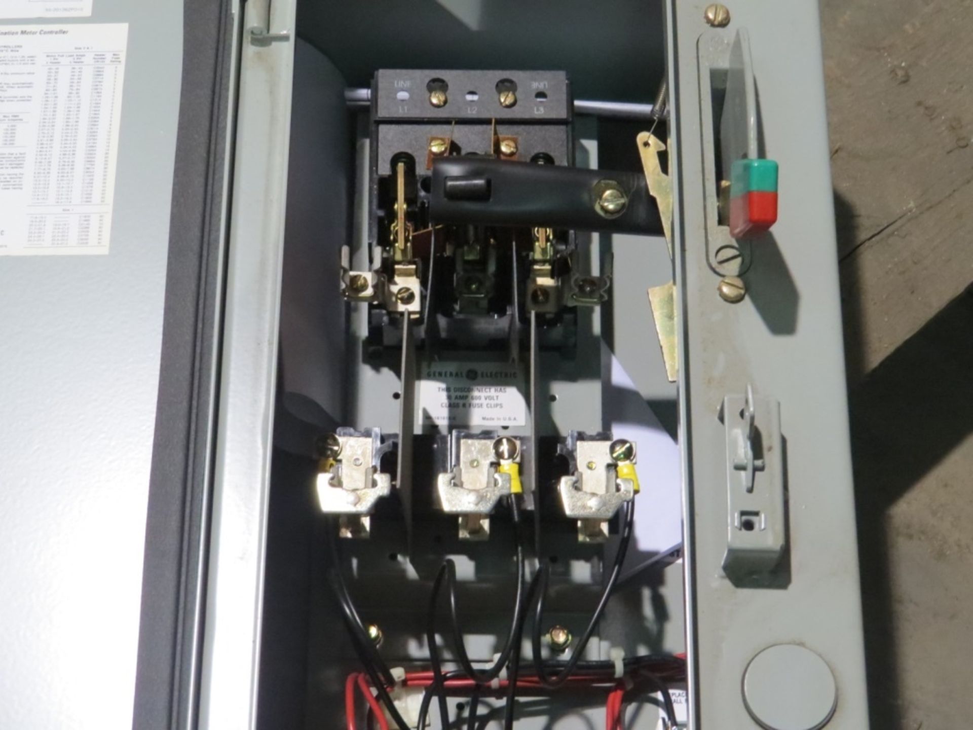 GE AC Combination Motor Starter- - Image 4 of 7
