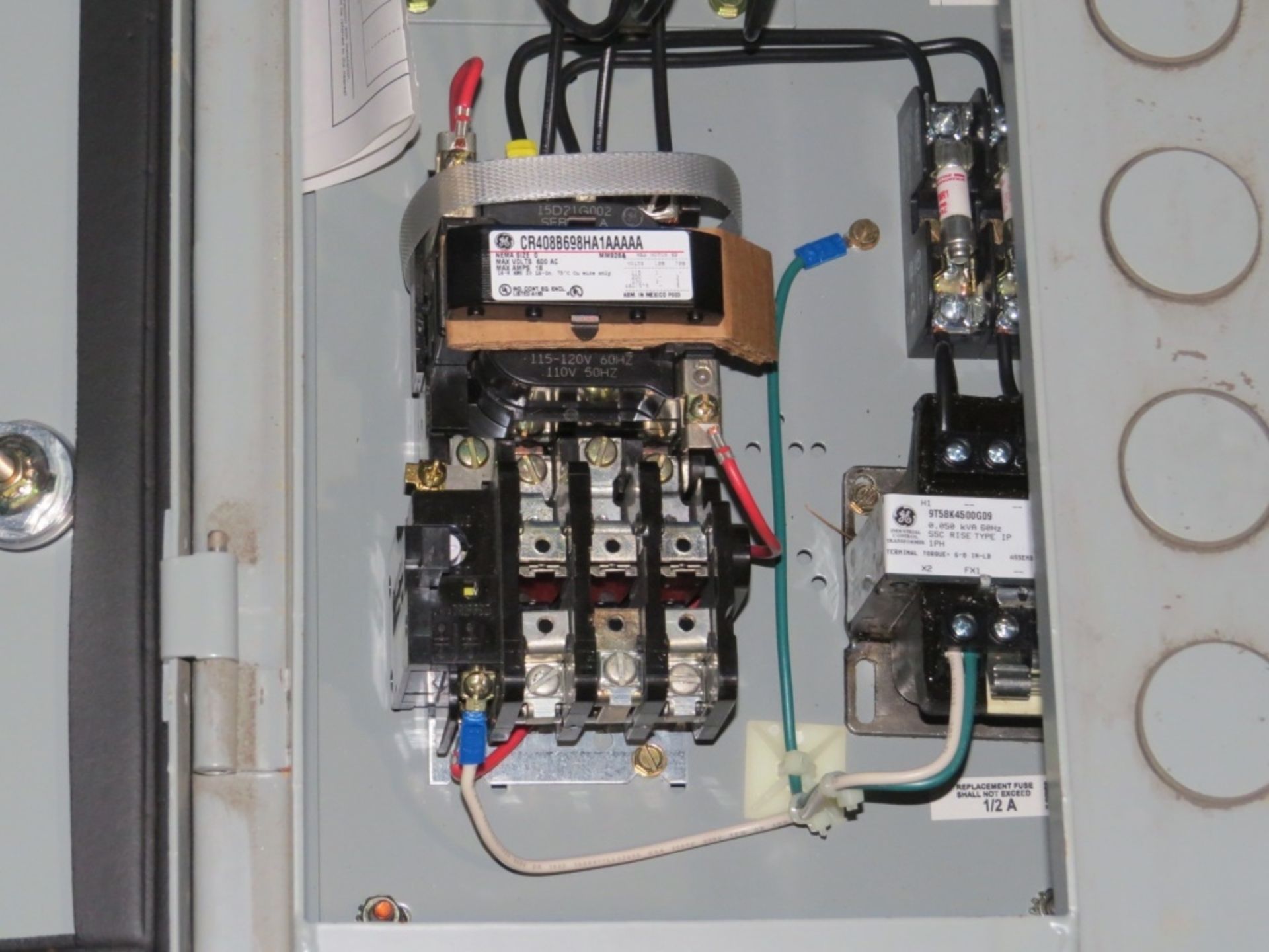 GE AC Combination Motor Starter- - Image 4 of 5