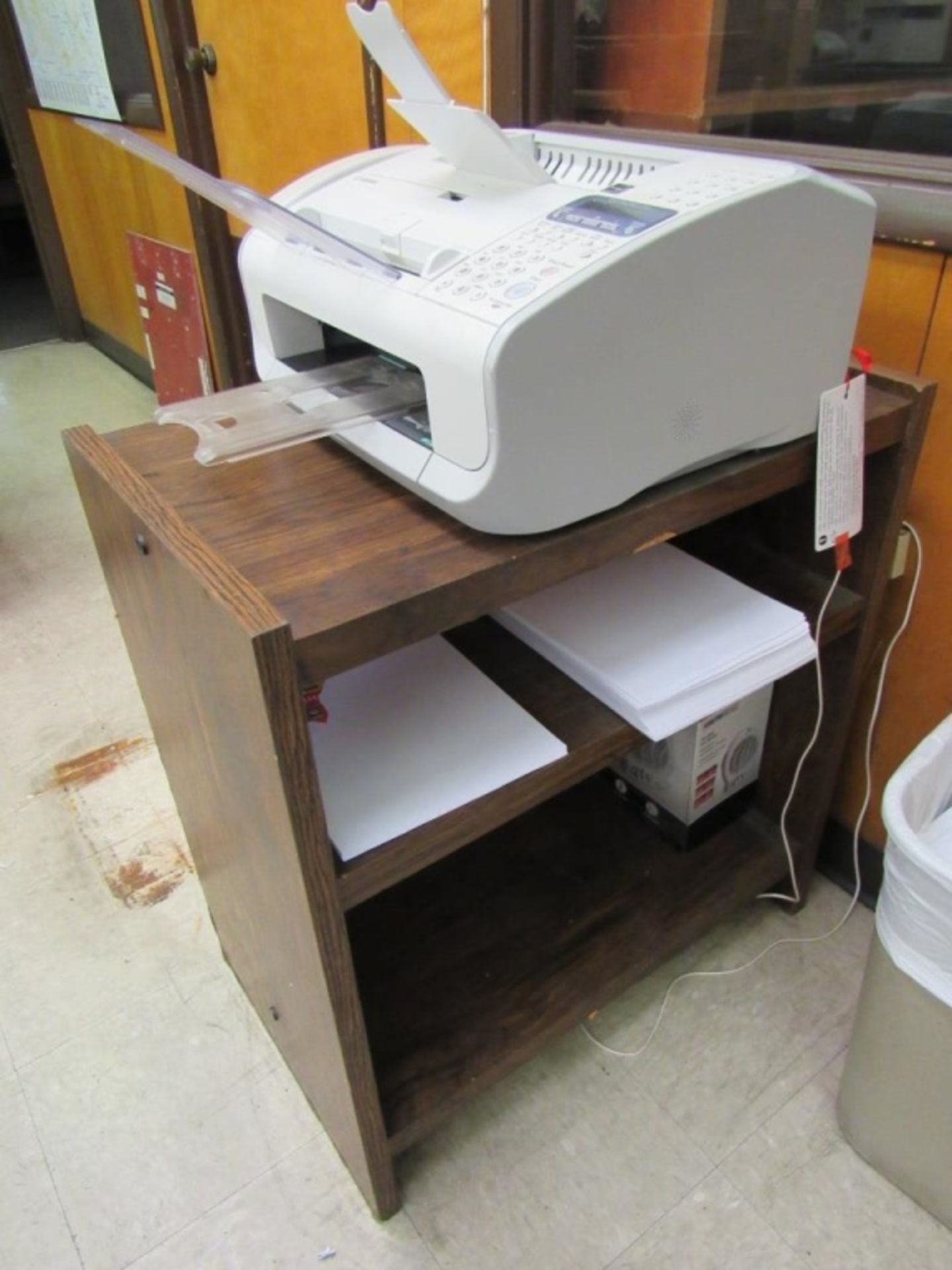 Printer, Fax Machine, Shredder, Table- - Image 8 of 10