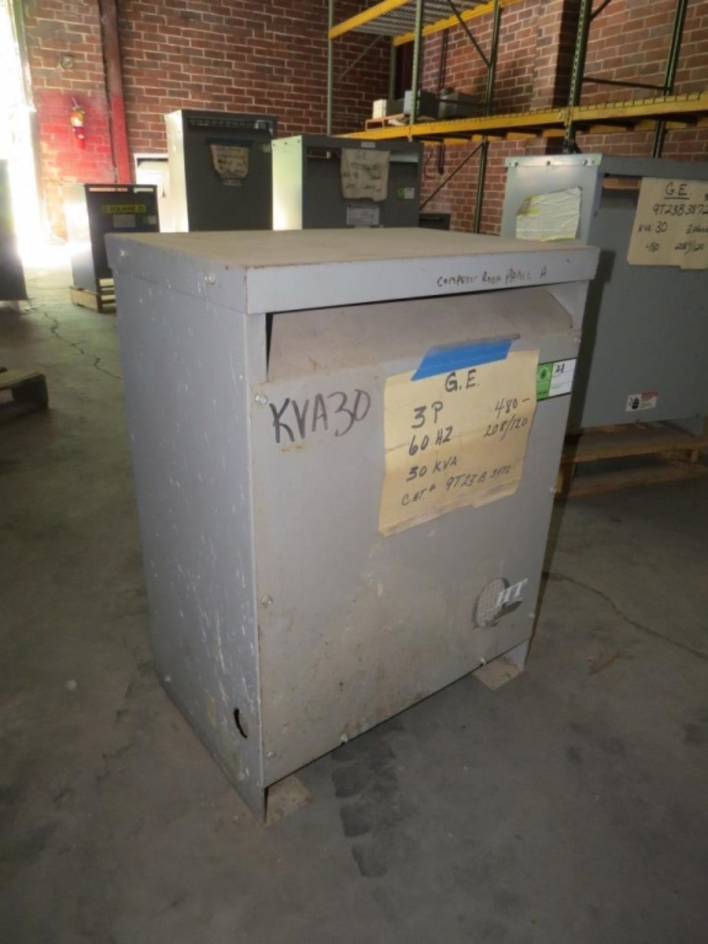 General Electric 30 KVA Transformer-