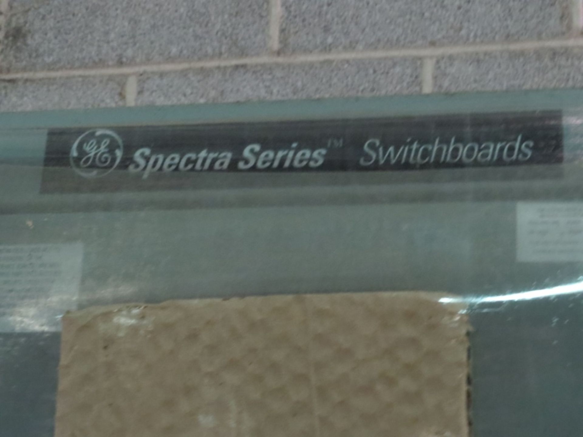 GE Spectra Switchboard- - Image 9 of 12