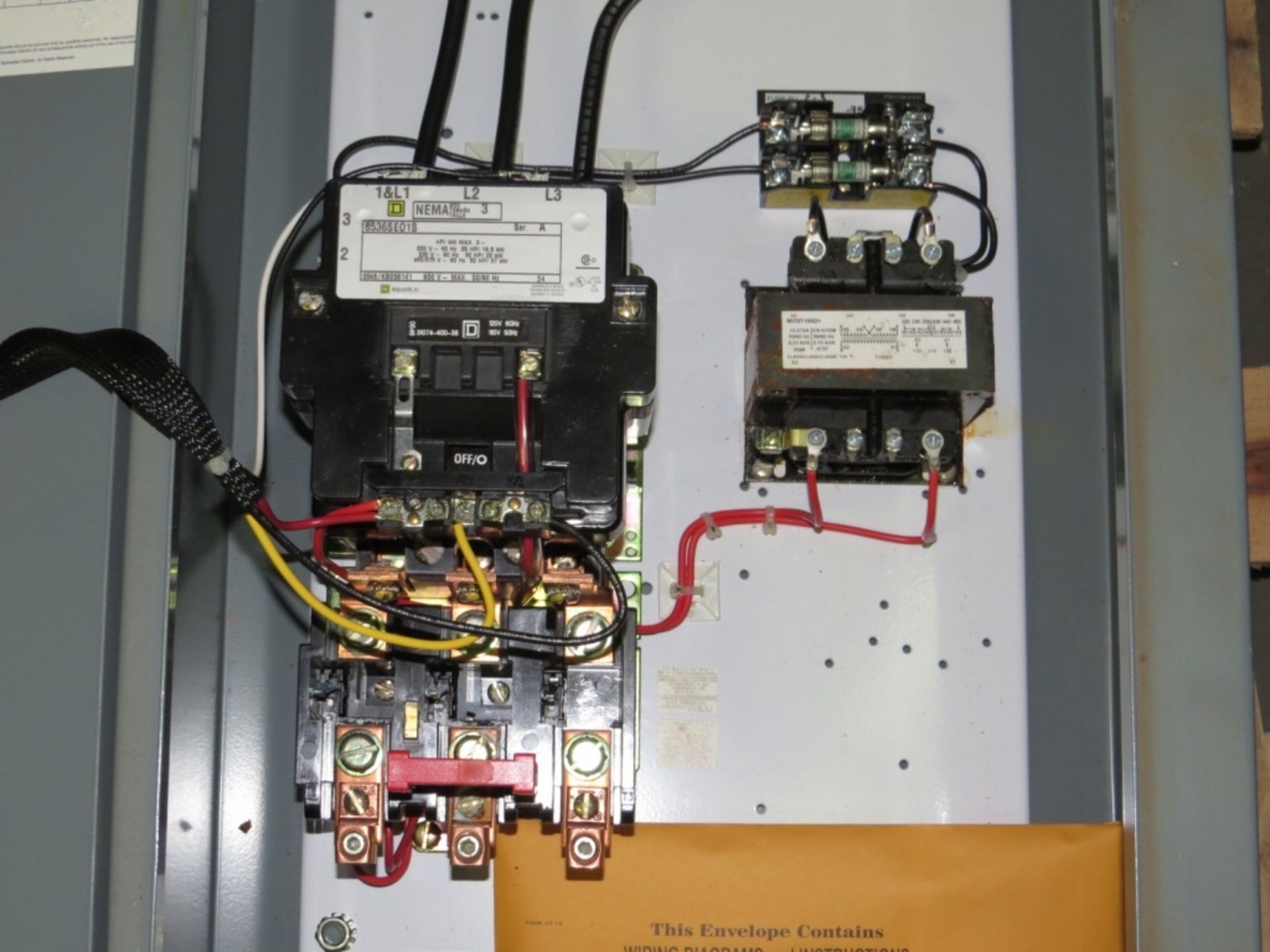 Square D AC Combination Motor Starter- - Image 3 of 5