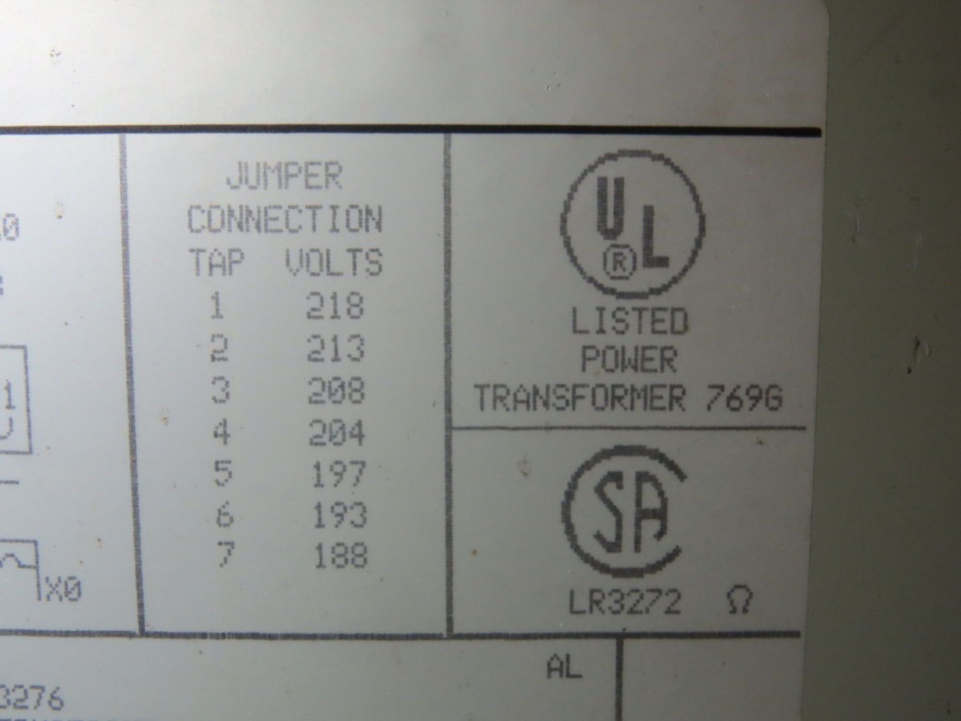 General Electric 15 KVA Transformer- - Image 6 of 6