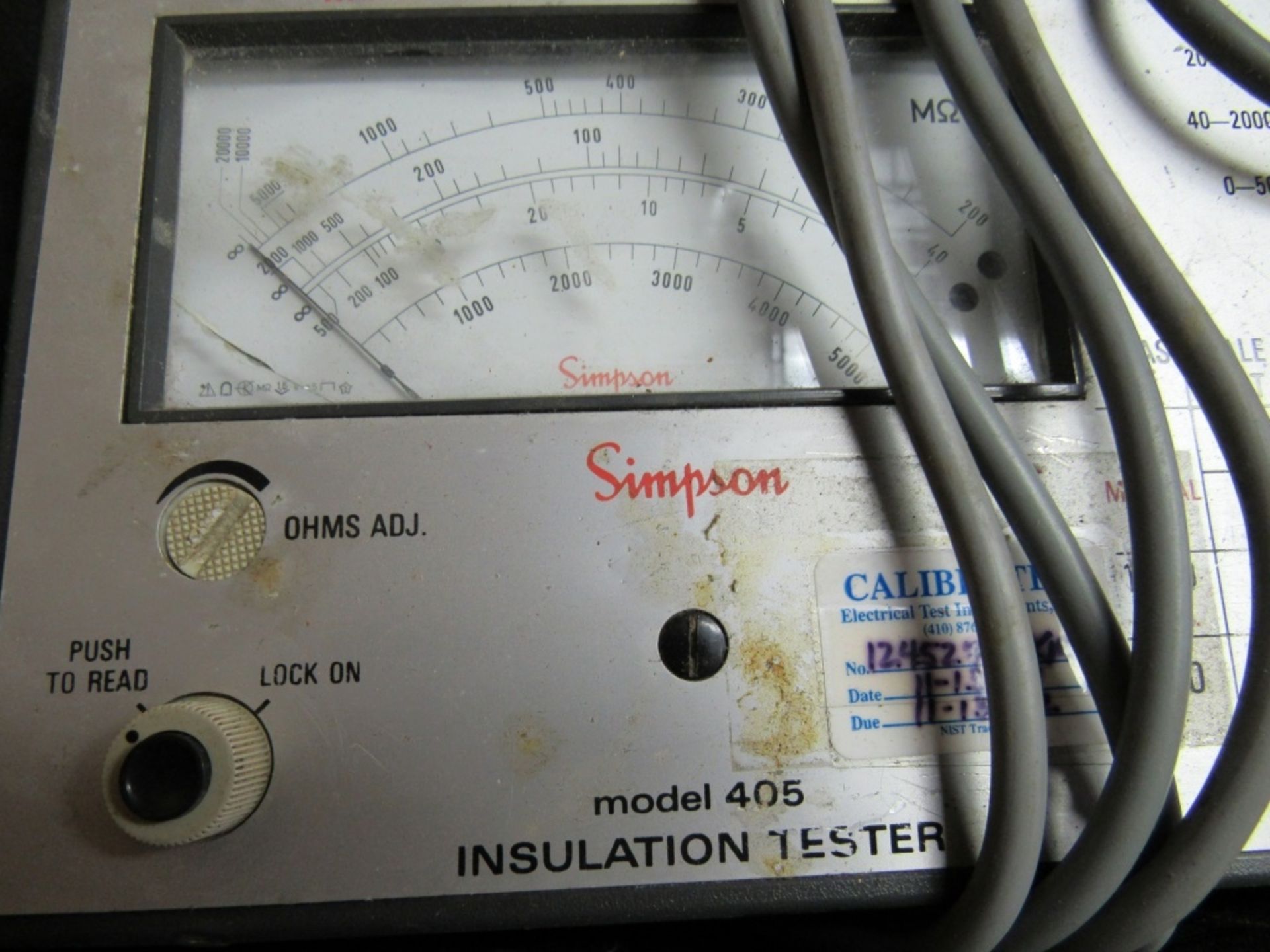 Insulation Tester- - Image 3 of 4