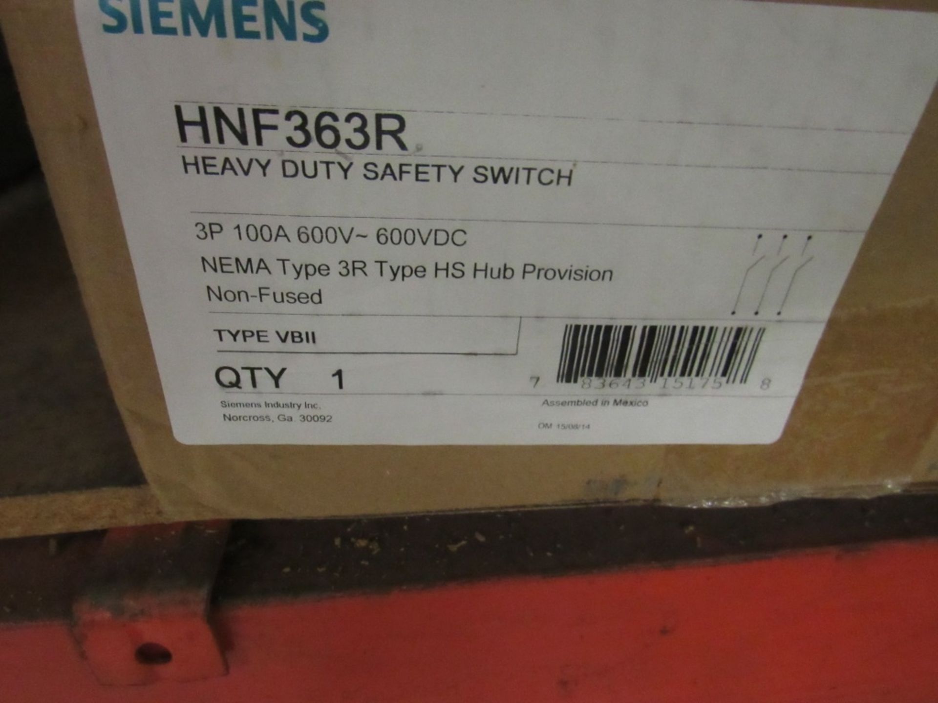 (qty - 9) Safety Switches- - Image 7 of 8
