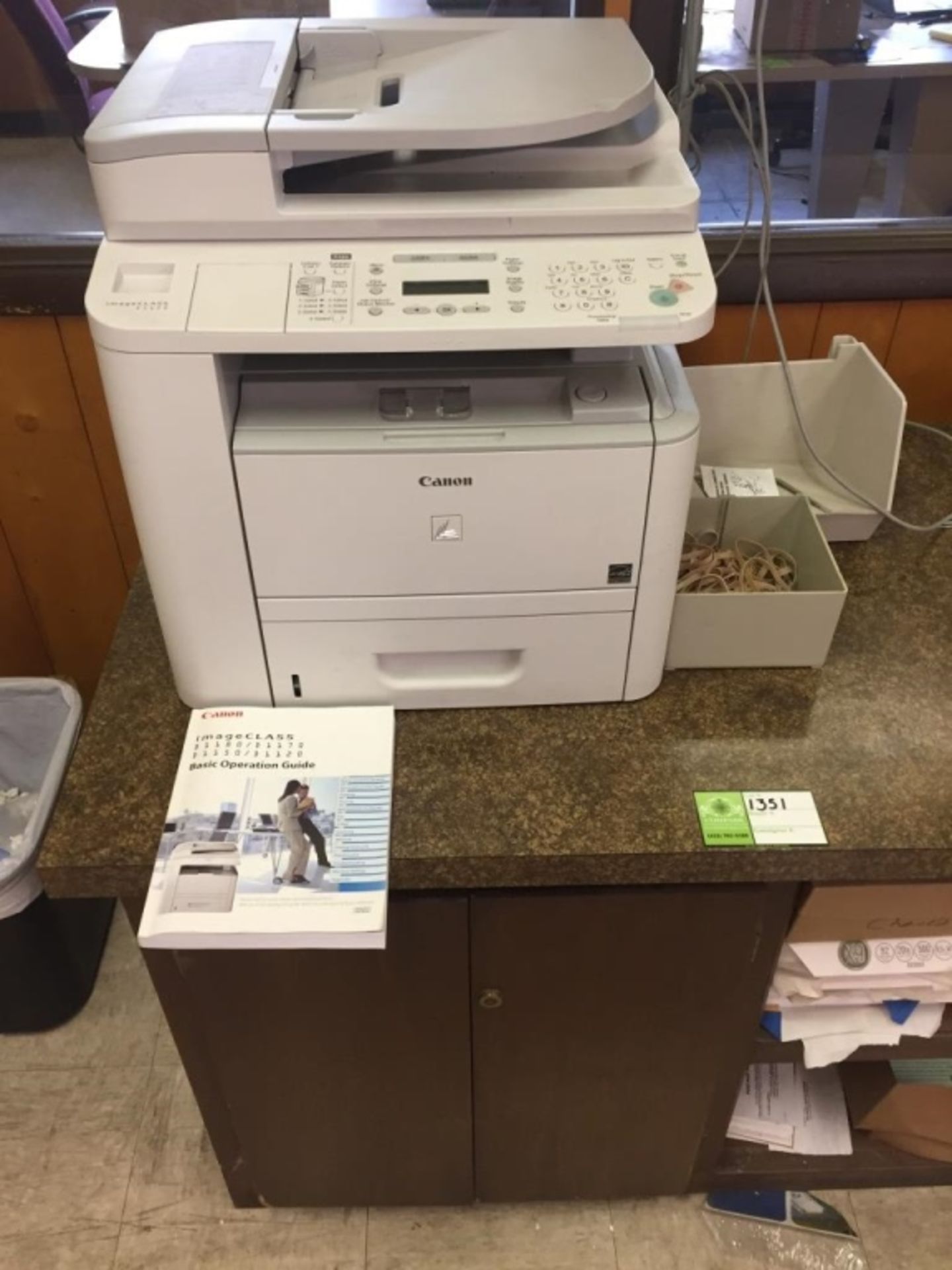 Printer, Fax Machine, Shredder, Table- - Image 9 of 10