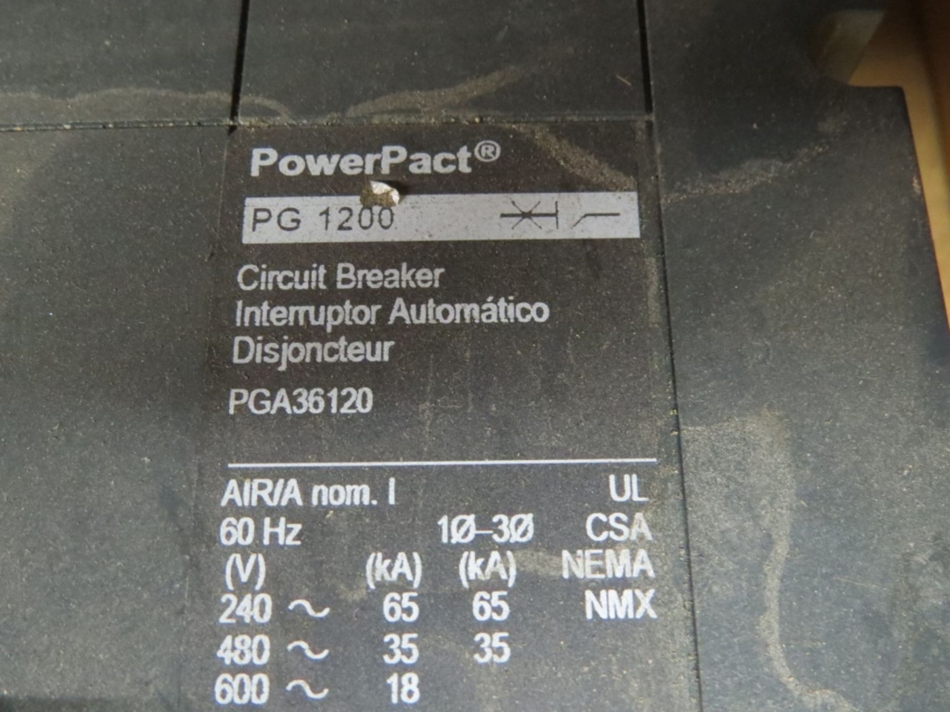 (qty - 2) PowerPact Circuit Breaker- - Image 4 of 6