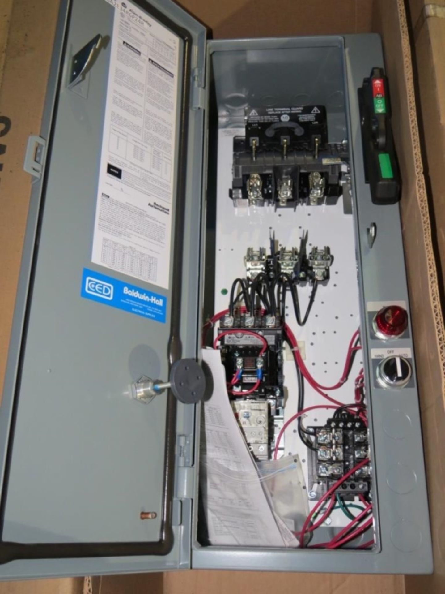 (qty - 4) Allen-Bradley Combo Motor Controller- - Image 3 of 5